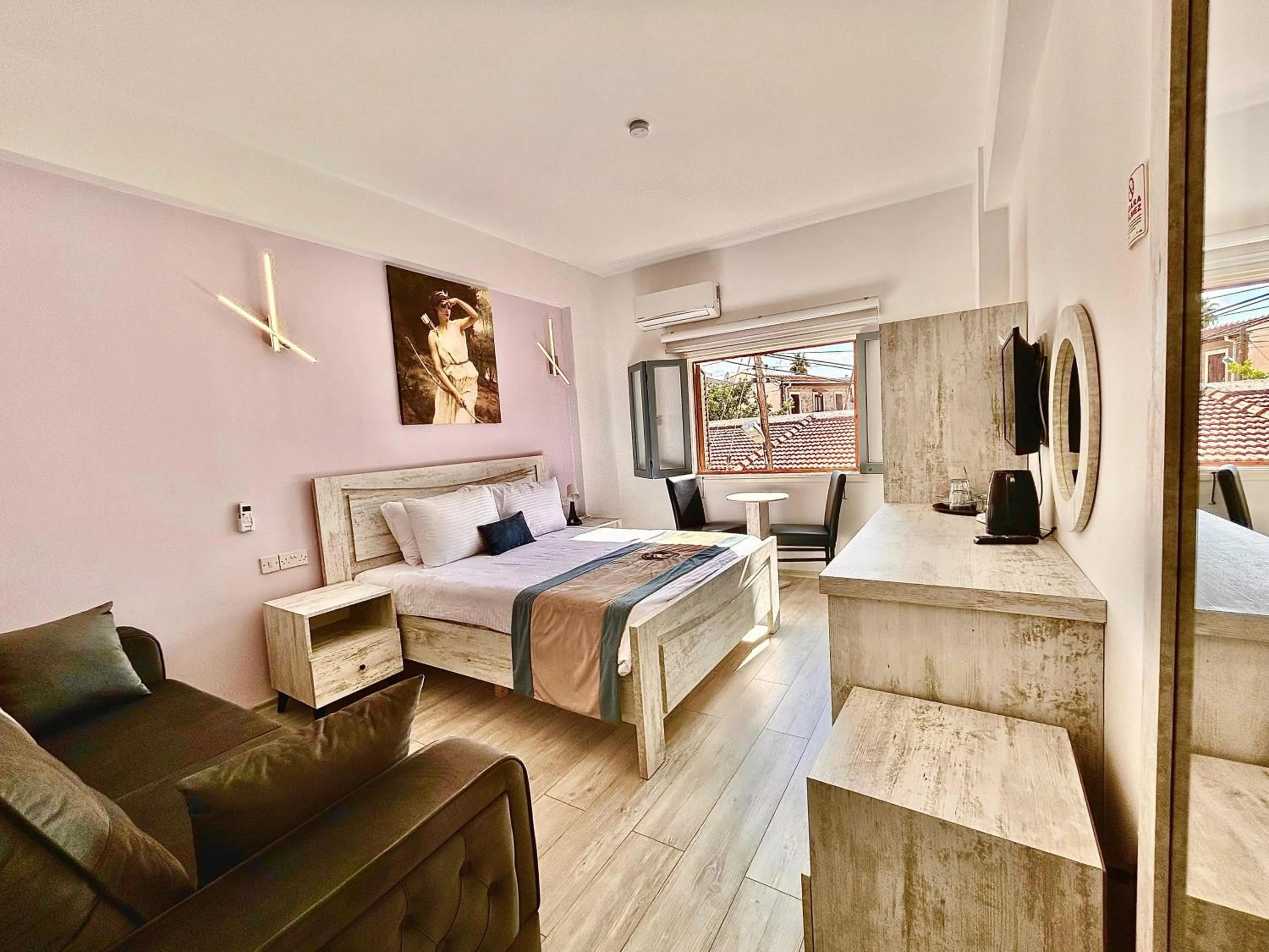 Bed in Royal Goddess Guest House, Walled City