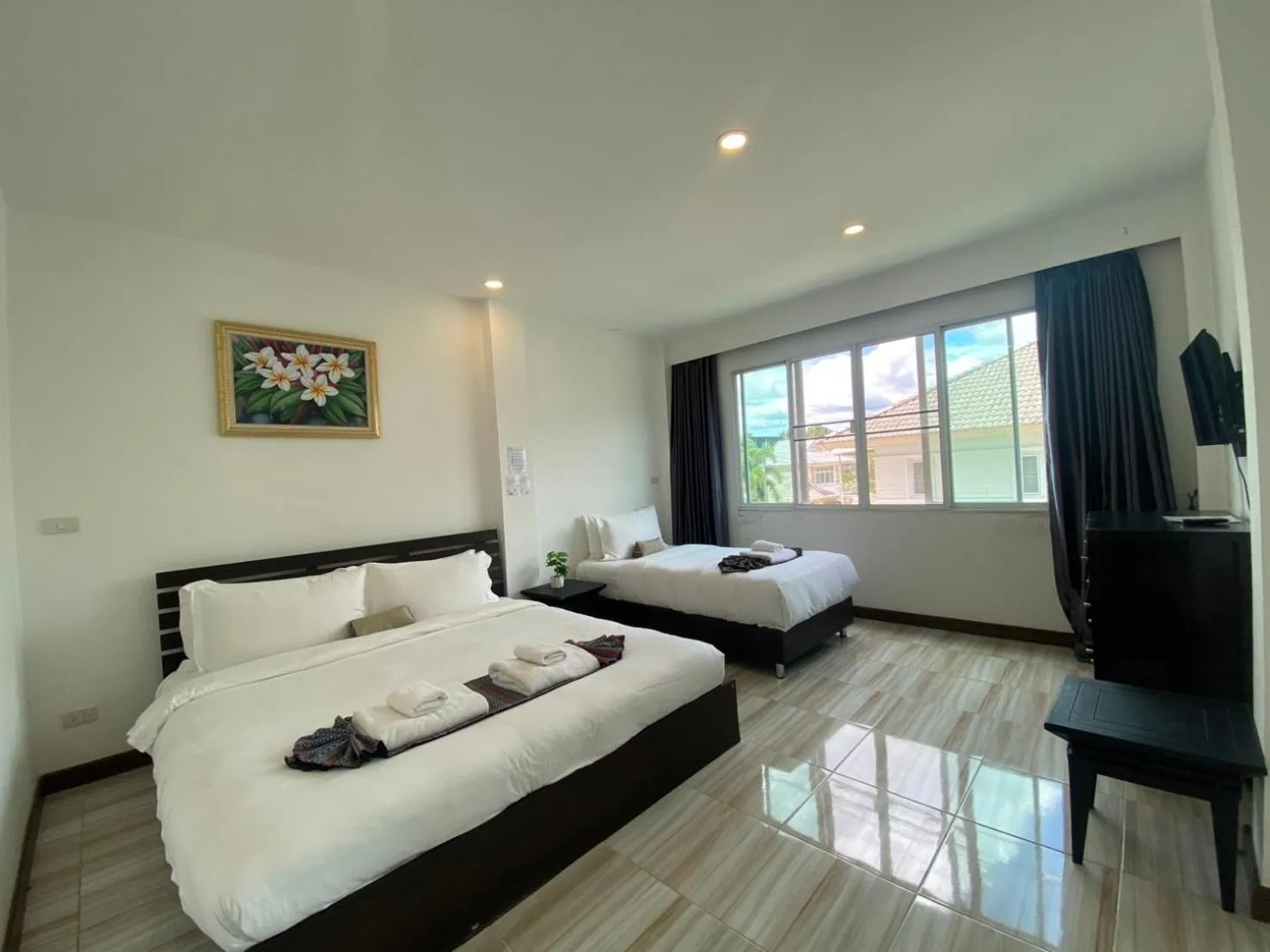 Bed in ANANTAYA CHIANGMAI BOUTIQUE HOTEL