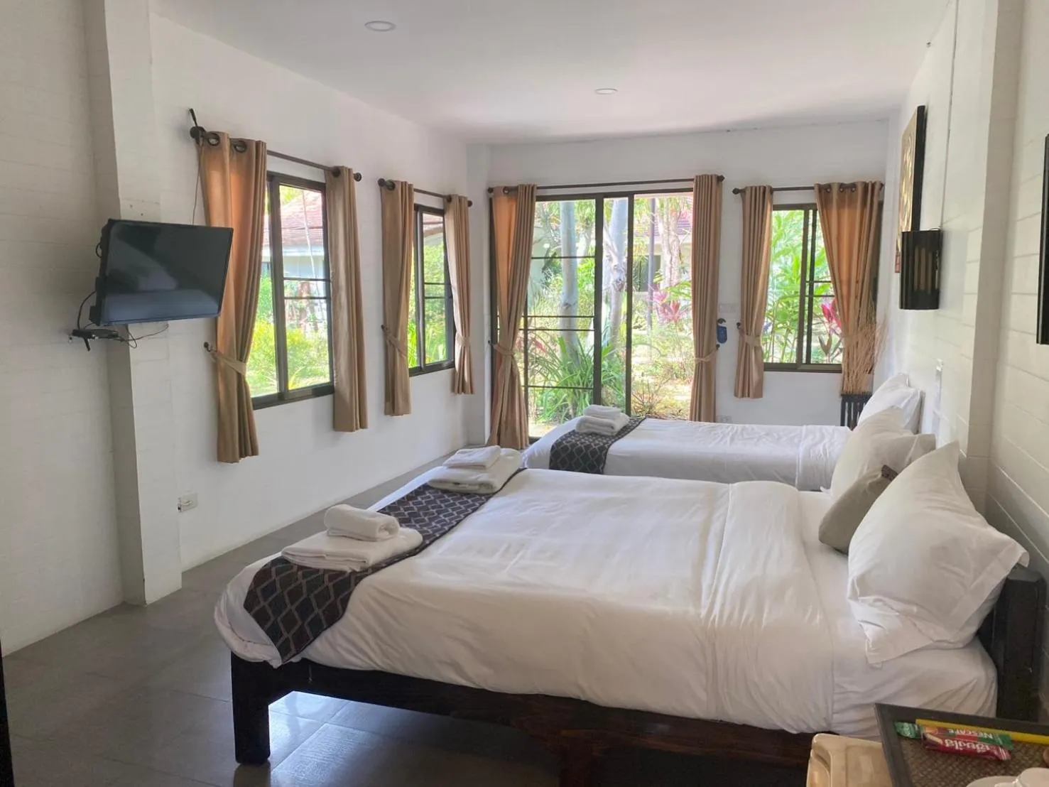 Bed in ANANTAYA CHIANGMAI BOUTIQUE HOTEL