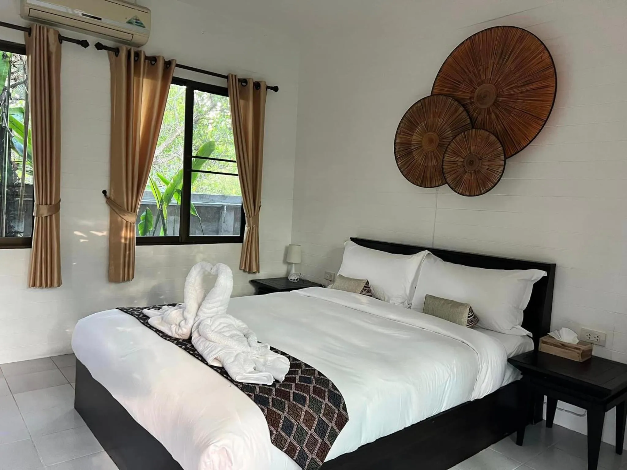 Bed in ANANTAYA CHIANGMAI BOUTIQUE HOTEL