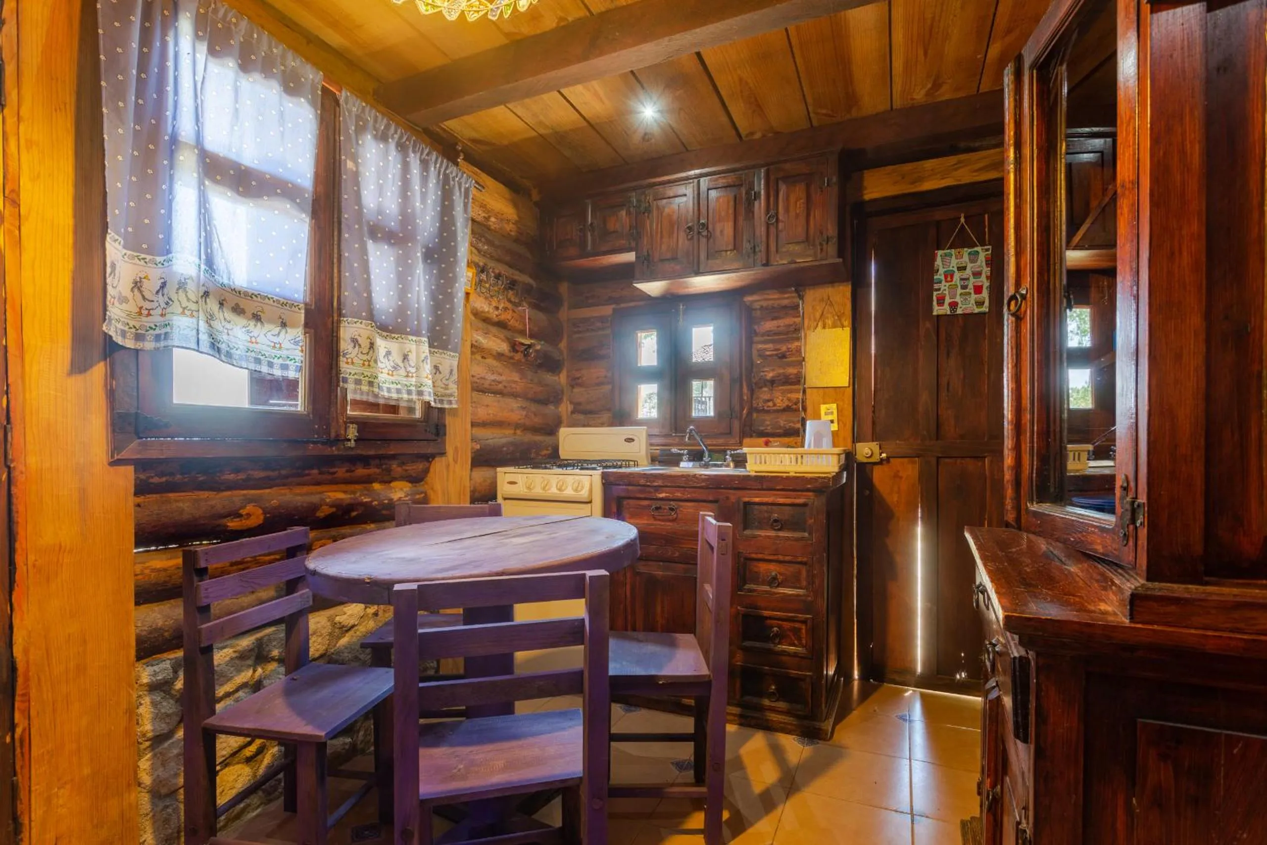 Kitchen or kitchenette in Hotel Boutique El Rincón