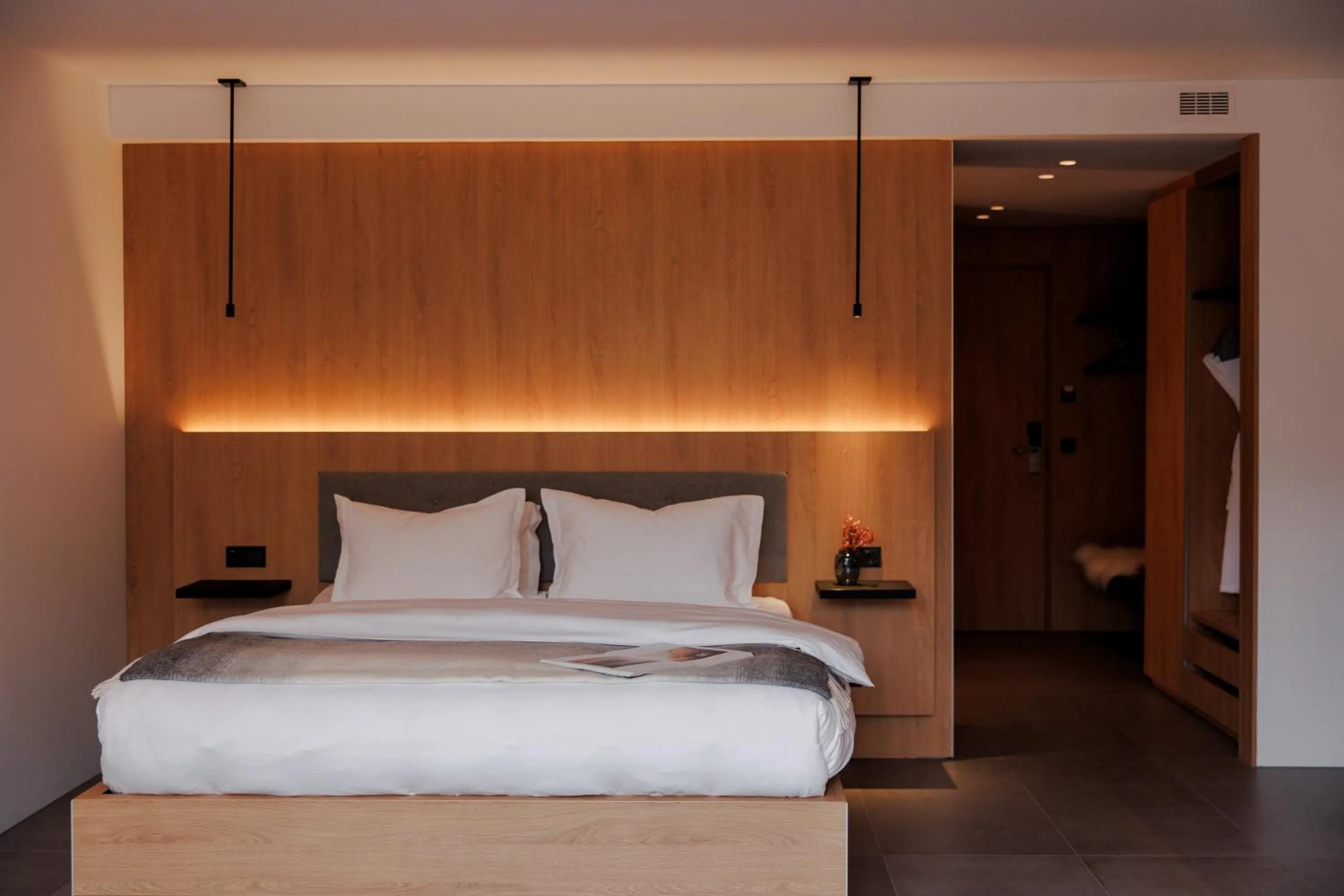 Bed in ION Adventure Hotel, Nesjavellir, a Member of Design Hotels