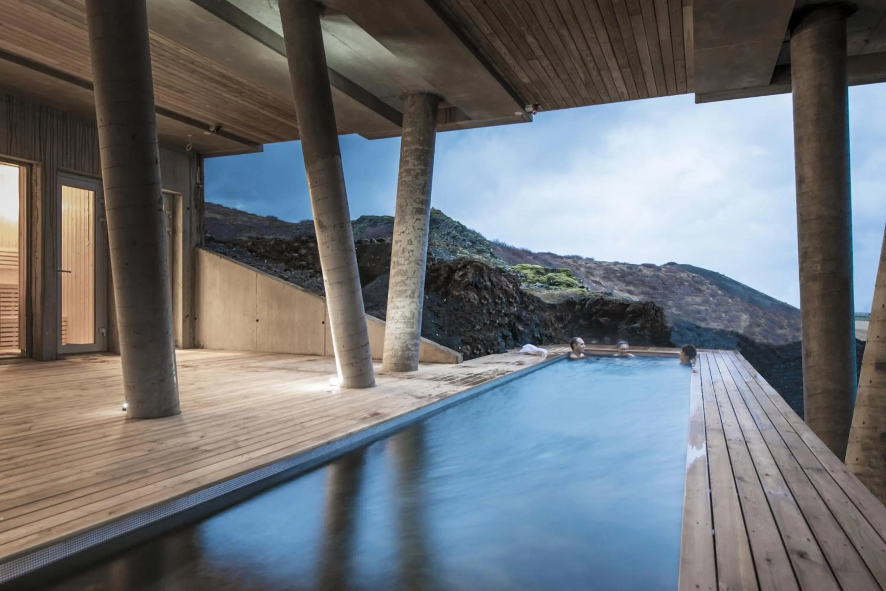 Hot Spring Bath in ION Adventure Hotel, Nesjavellir, a Member of Design Hotels
