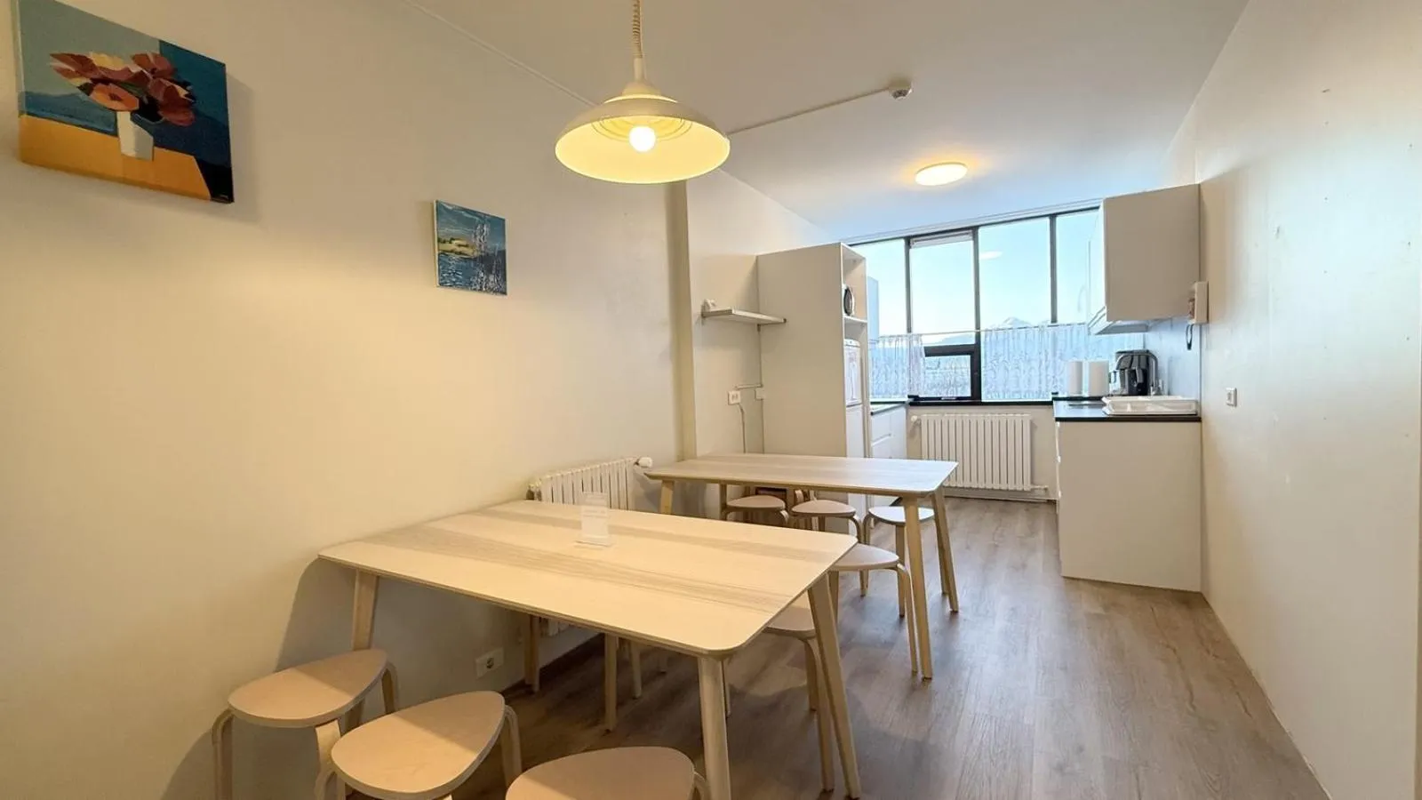 Kitchen or kitchenette in Hótel Dalvík