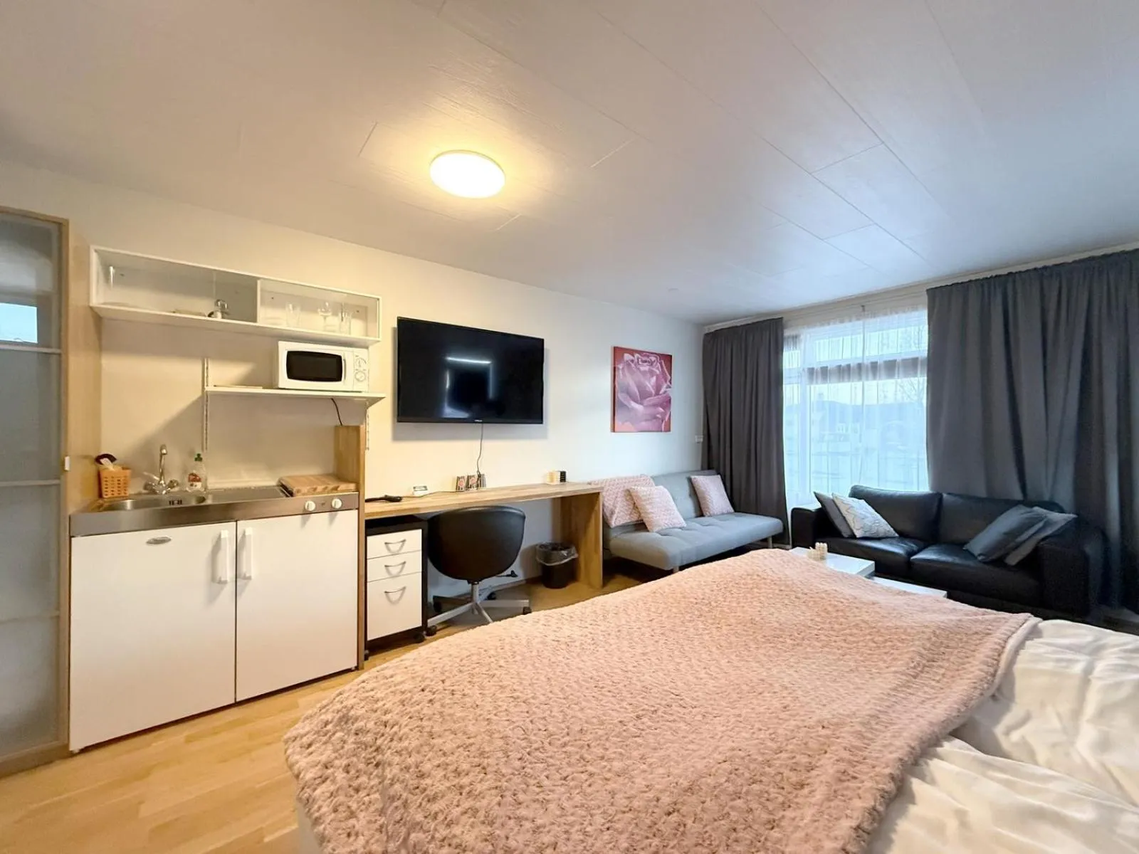 Photo of the whole room, Bed in Hótel Dalvík