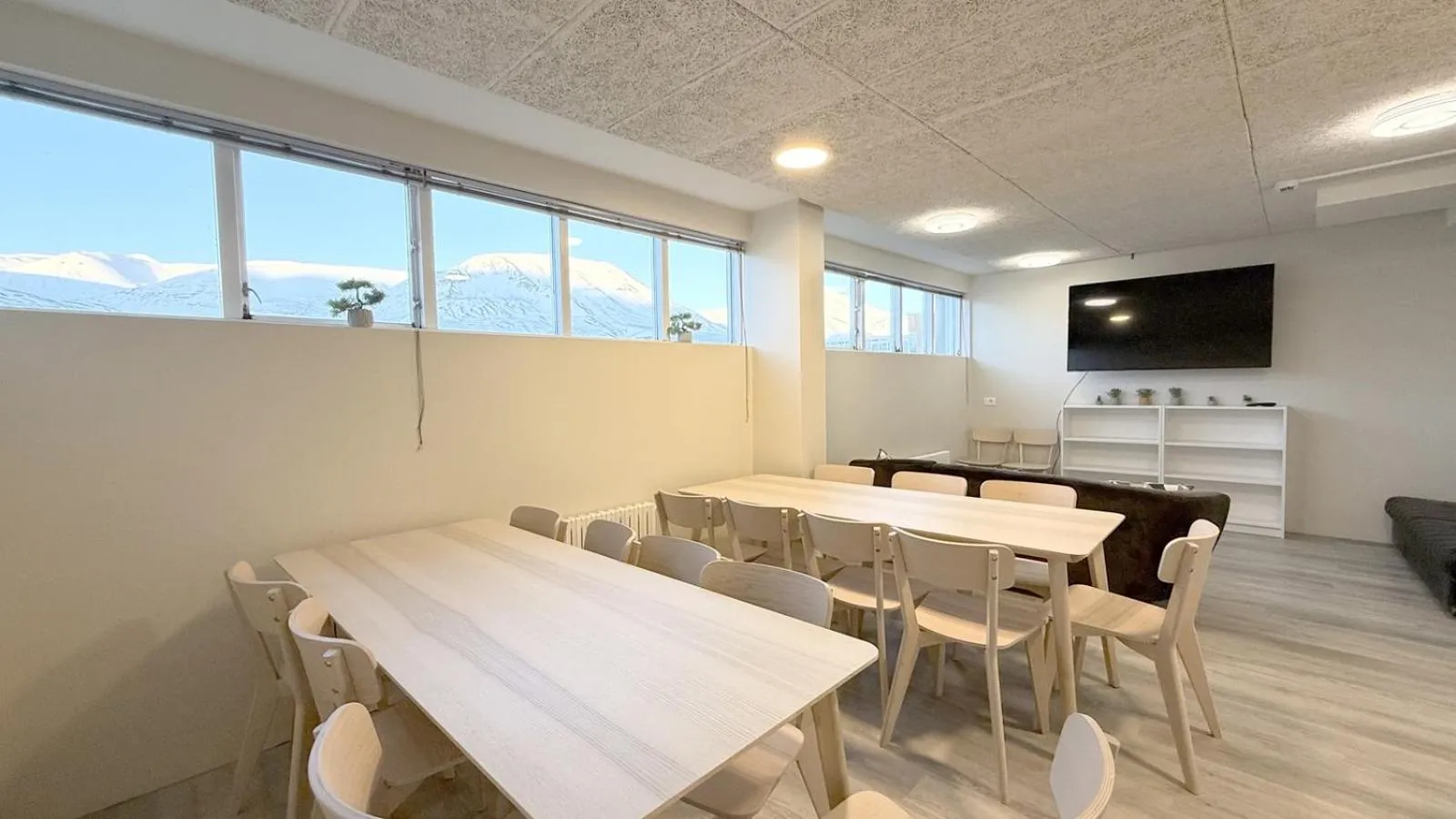 Living room in Hótel Dalvík