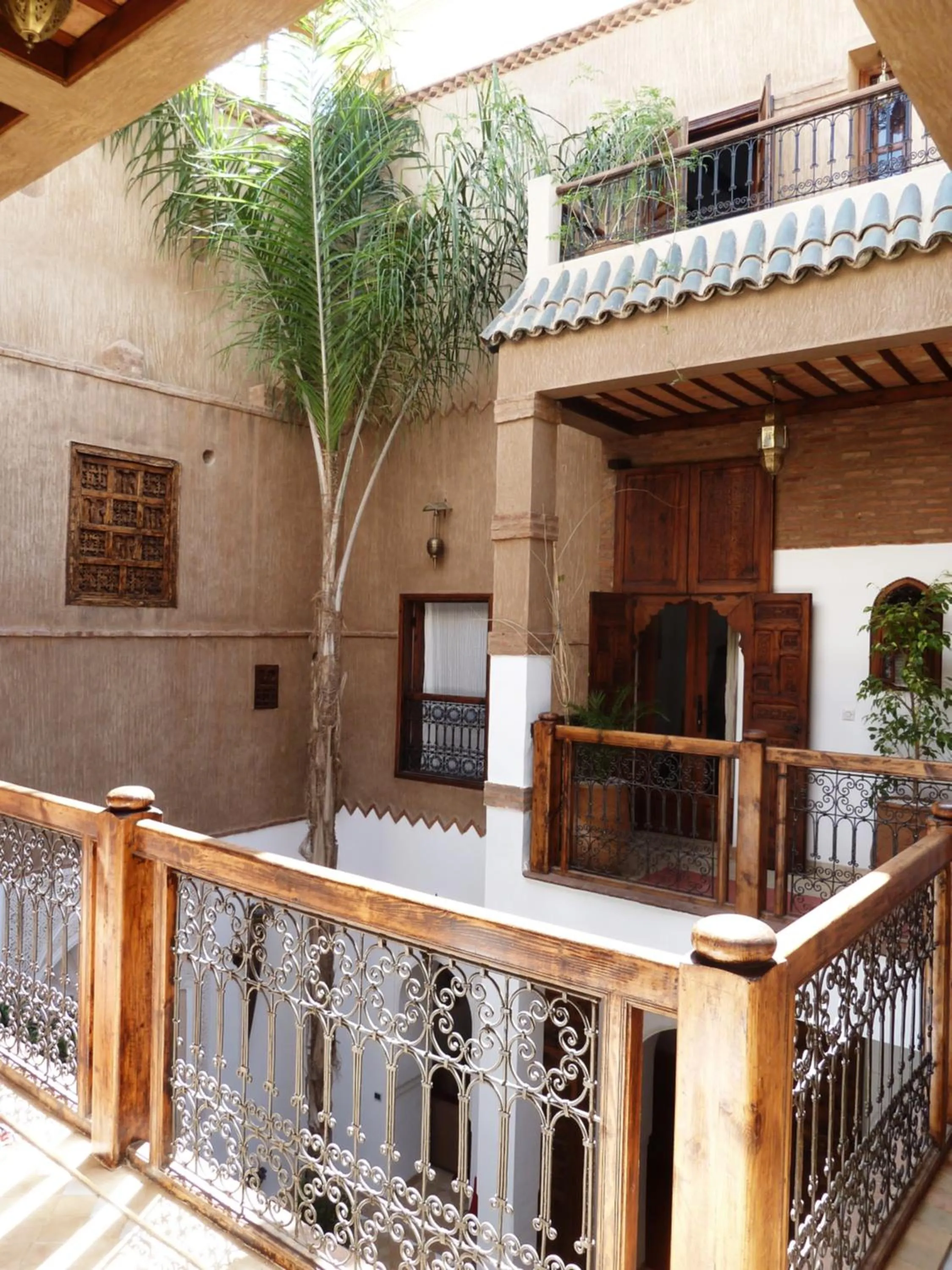 Patio in Riad Carina