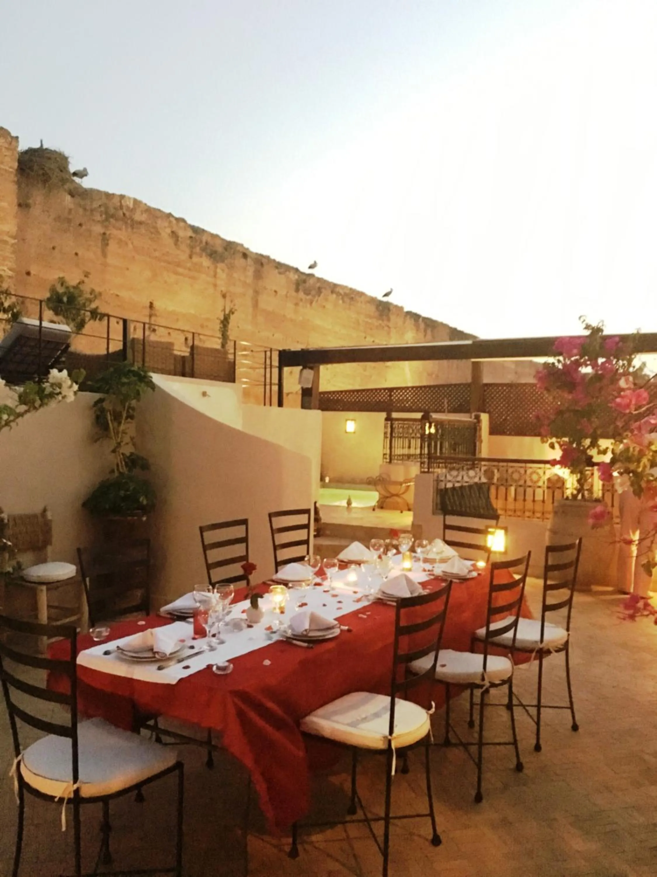 Restaurant/places to eat in Riad Carina