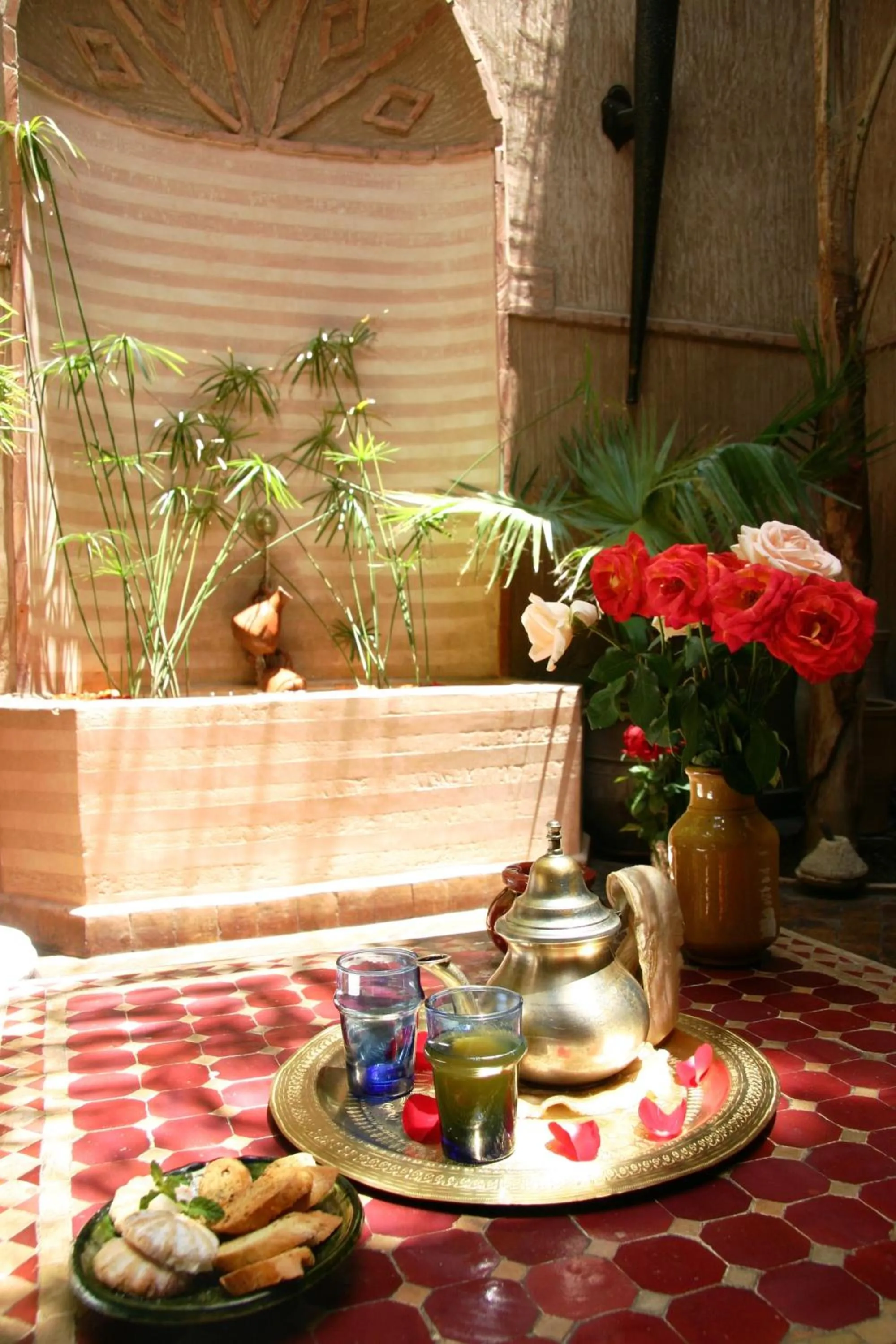 Patio in Riad Carina