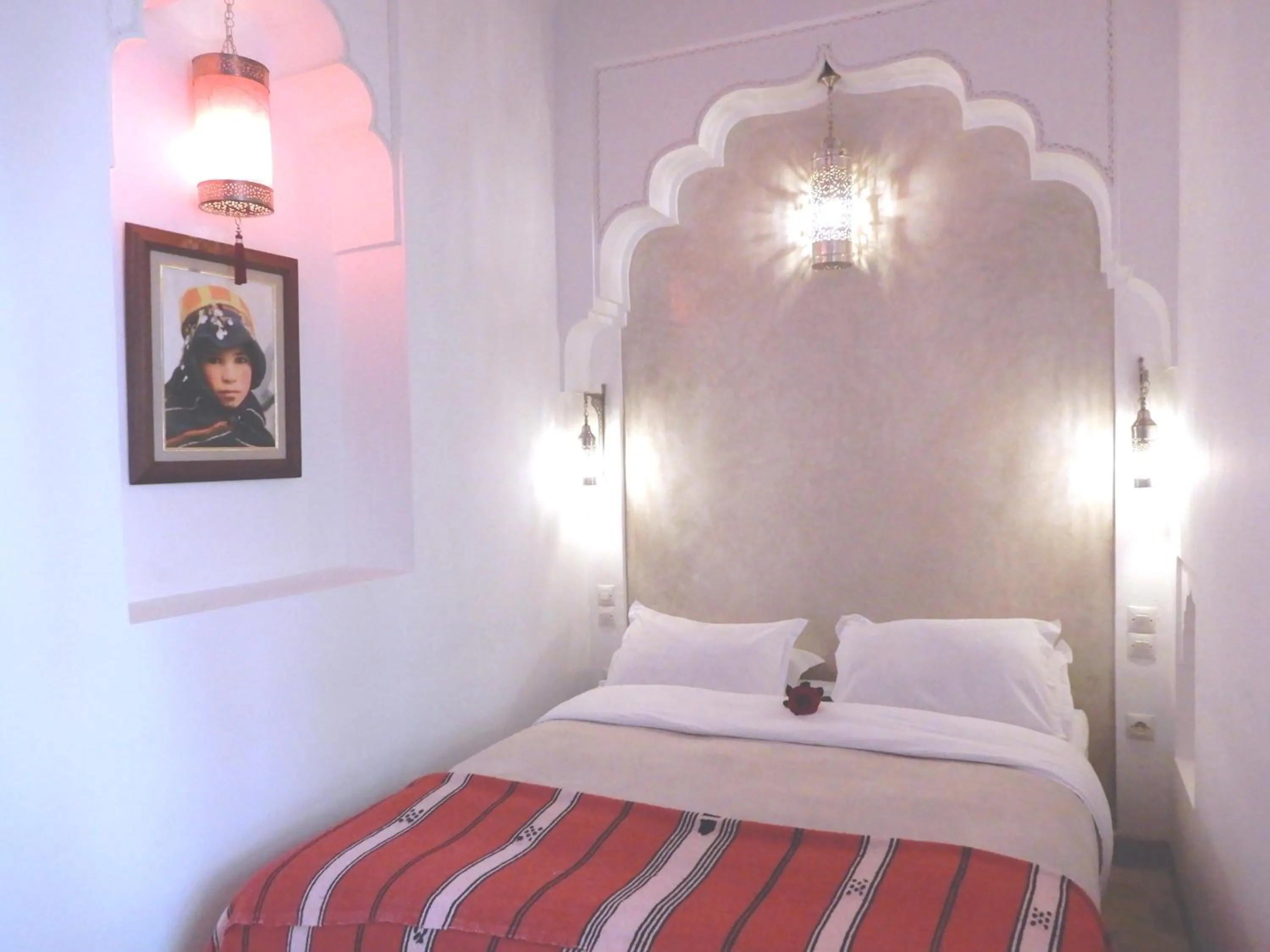 Bedroom, Bed in Riad Carina
