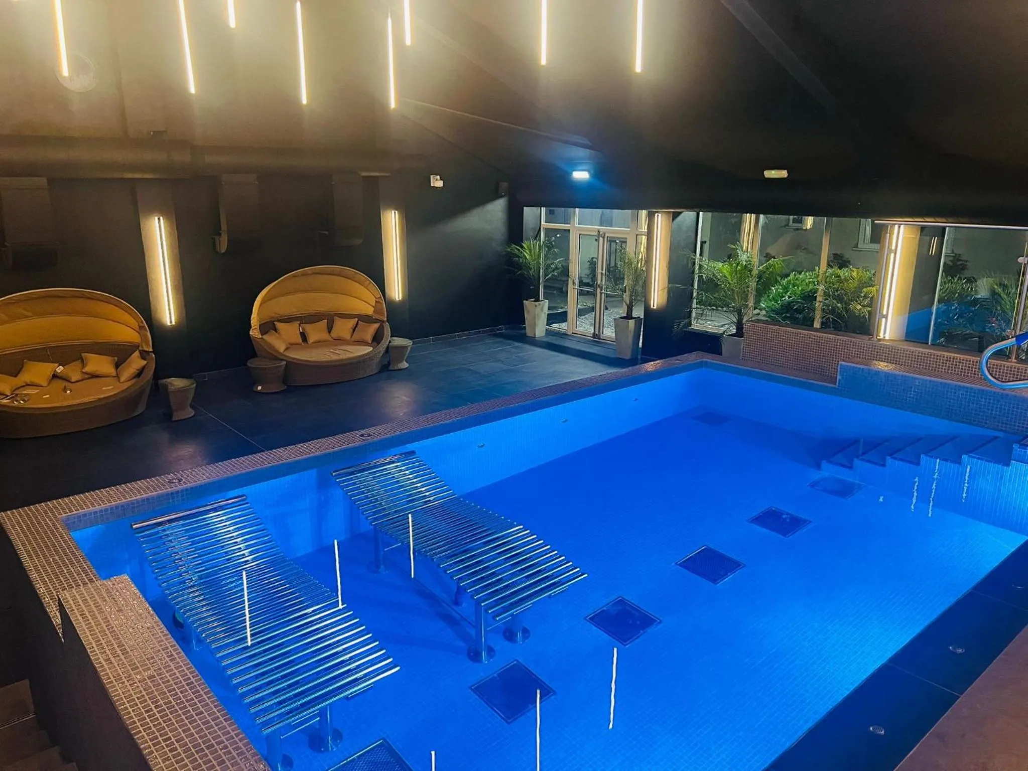 Swimming pool in Park hall Hotel & Spa Lancashire, a member of Radisson Individuals