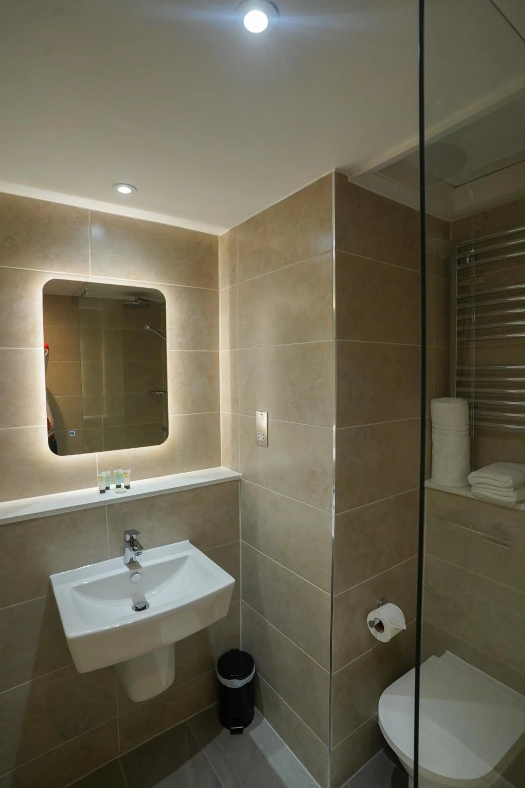 Bathroom in Park hall Hotel & Spa Lancashire, a member of Radisson Individuals