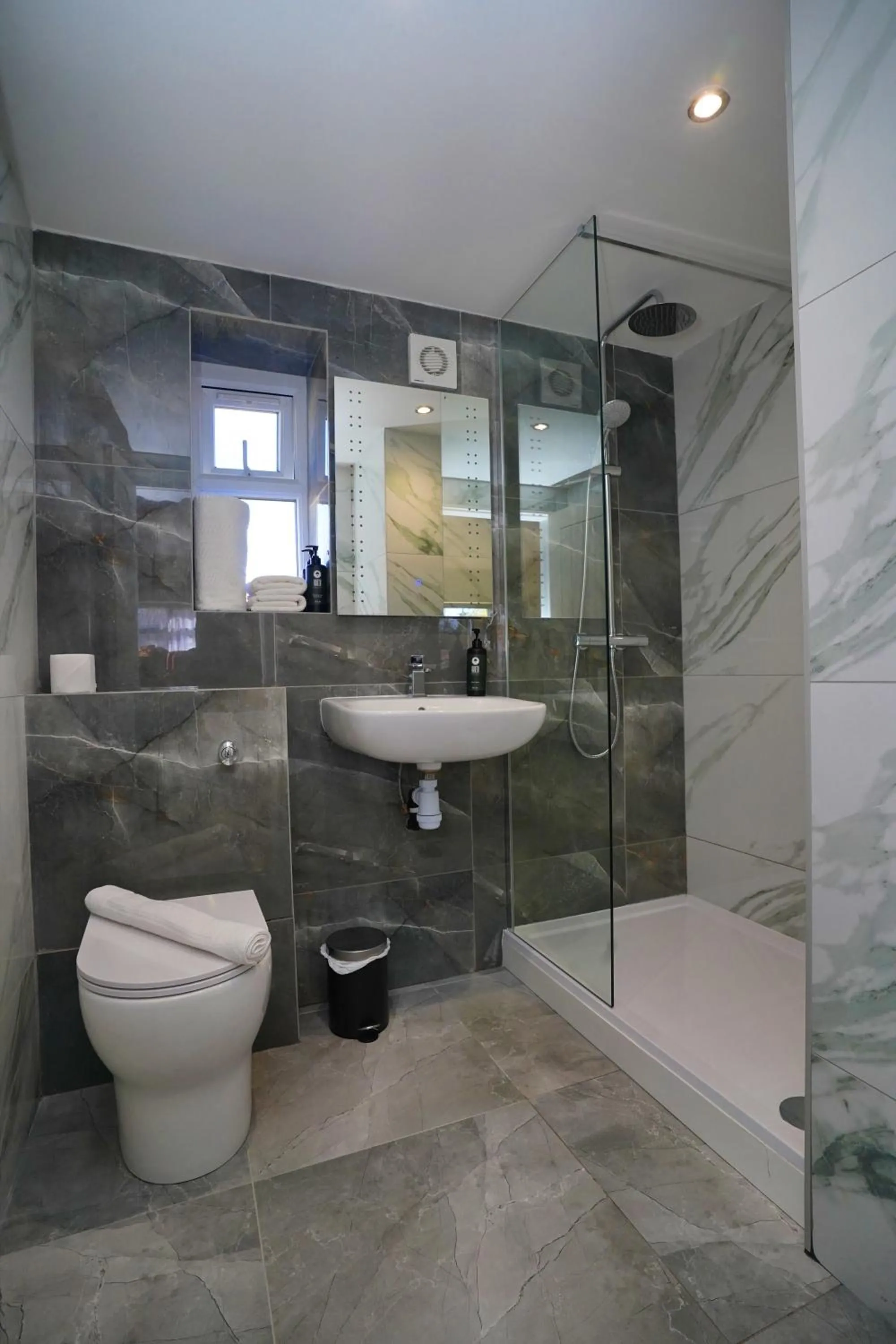 Shower in Park hall Hotel & Spa Lancashire, a member of Radisson Individuals