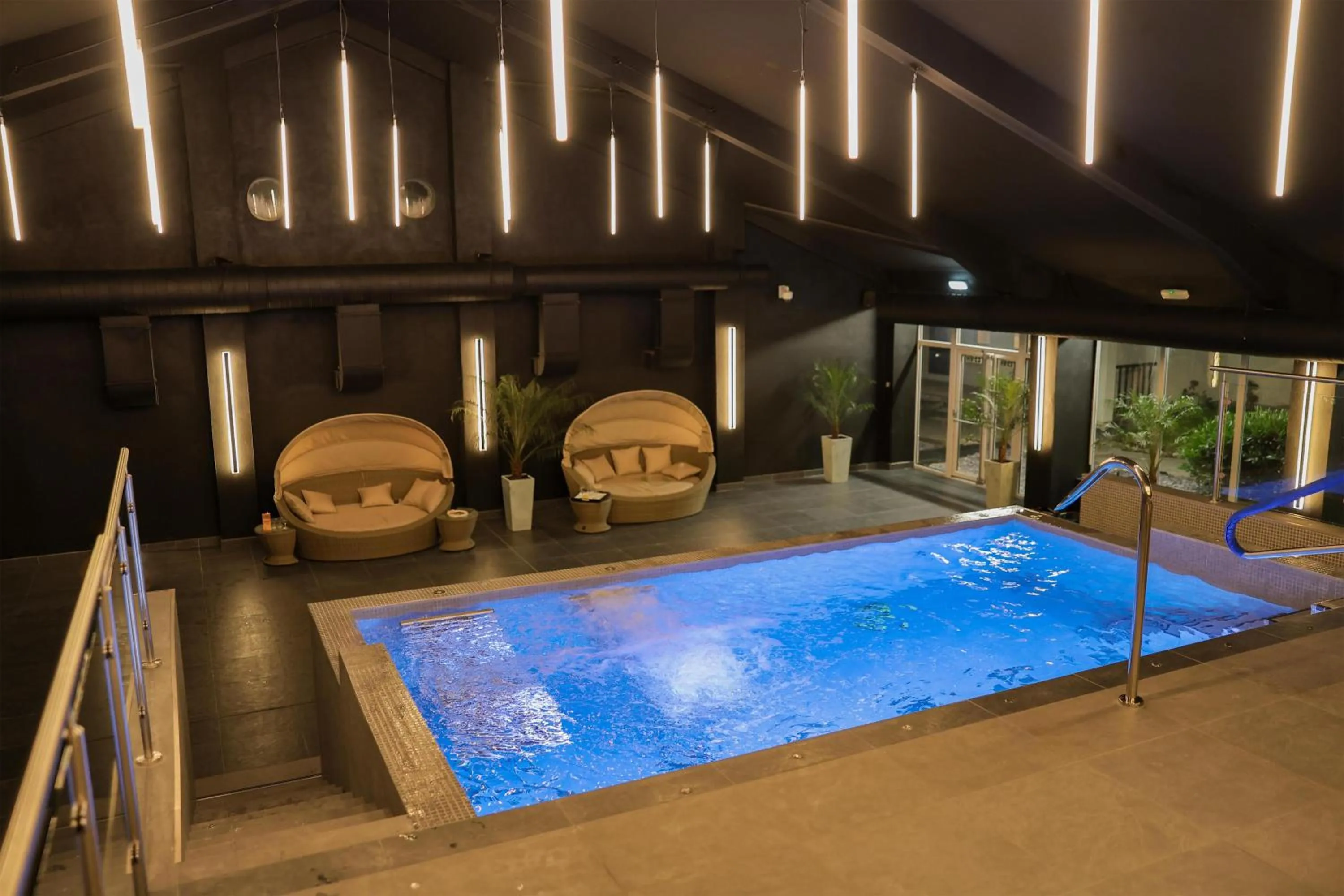 Pool view in Park hall Hotel & Spa Lancashire, a member of Radisson Individuals