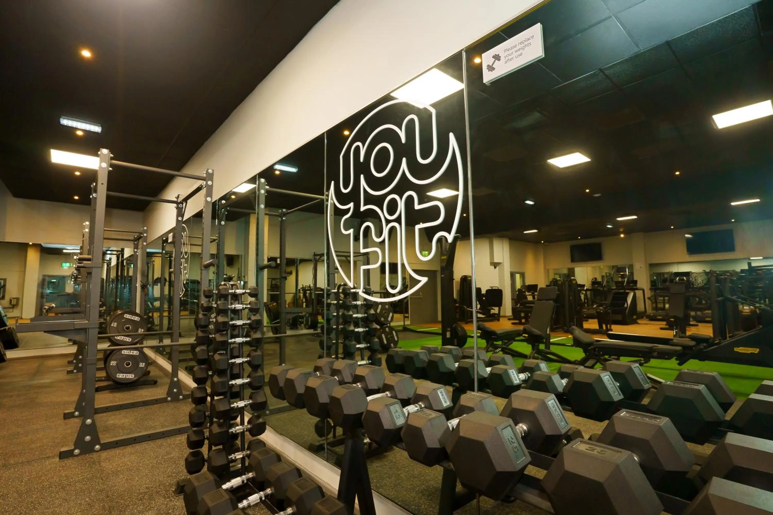 Fitness centre/facilities in Park hall Hotel & Spa Lancashire, a member of Radisson Individuals