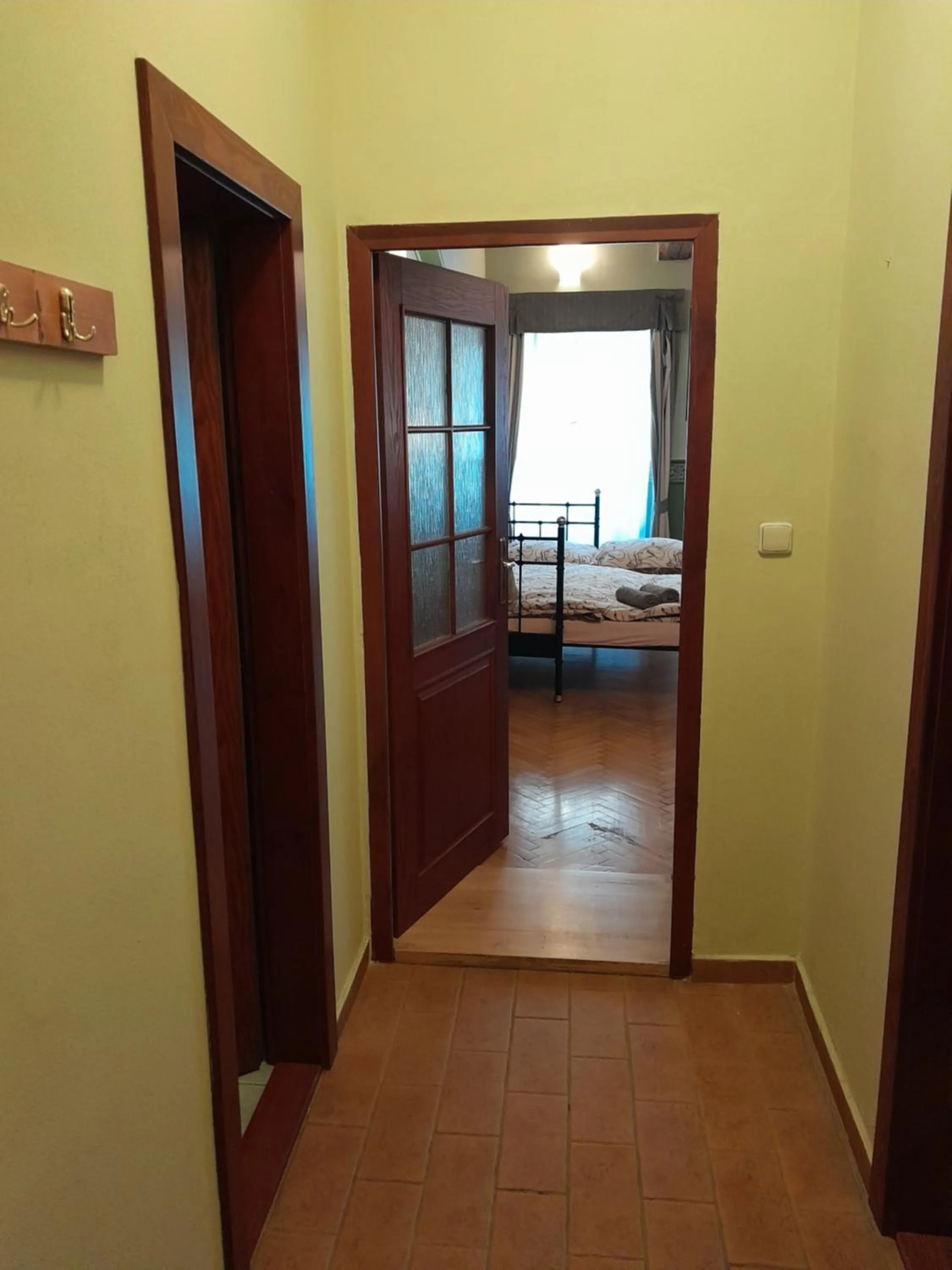 Bed in Apartments Kájovská 63