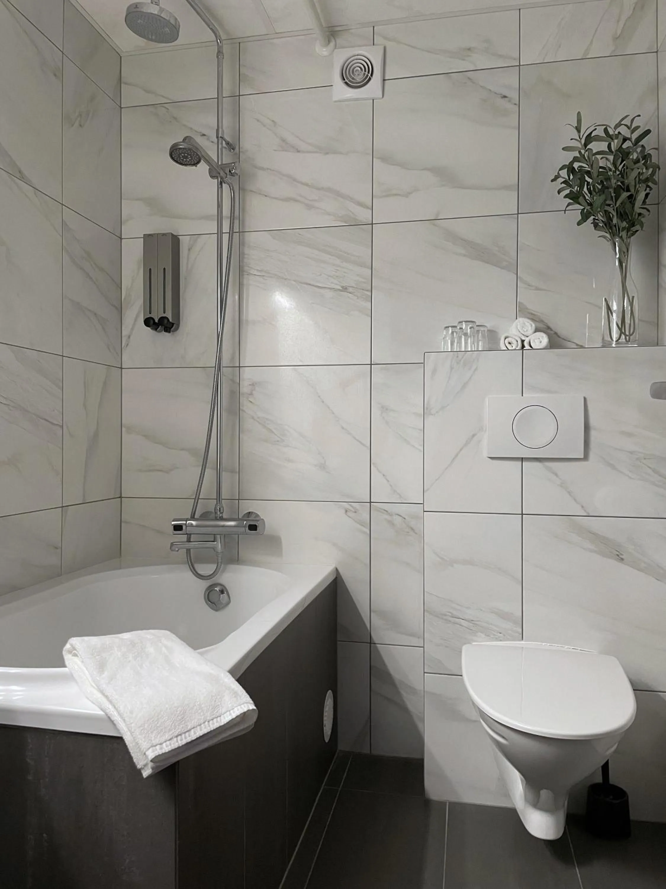 Toilet in Hotel Hvolsvollur - Central South Iceland