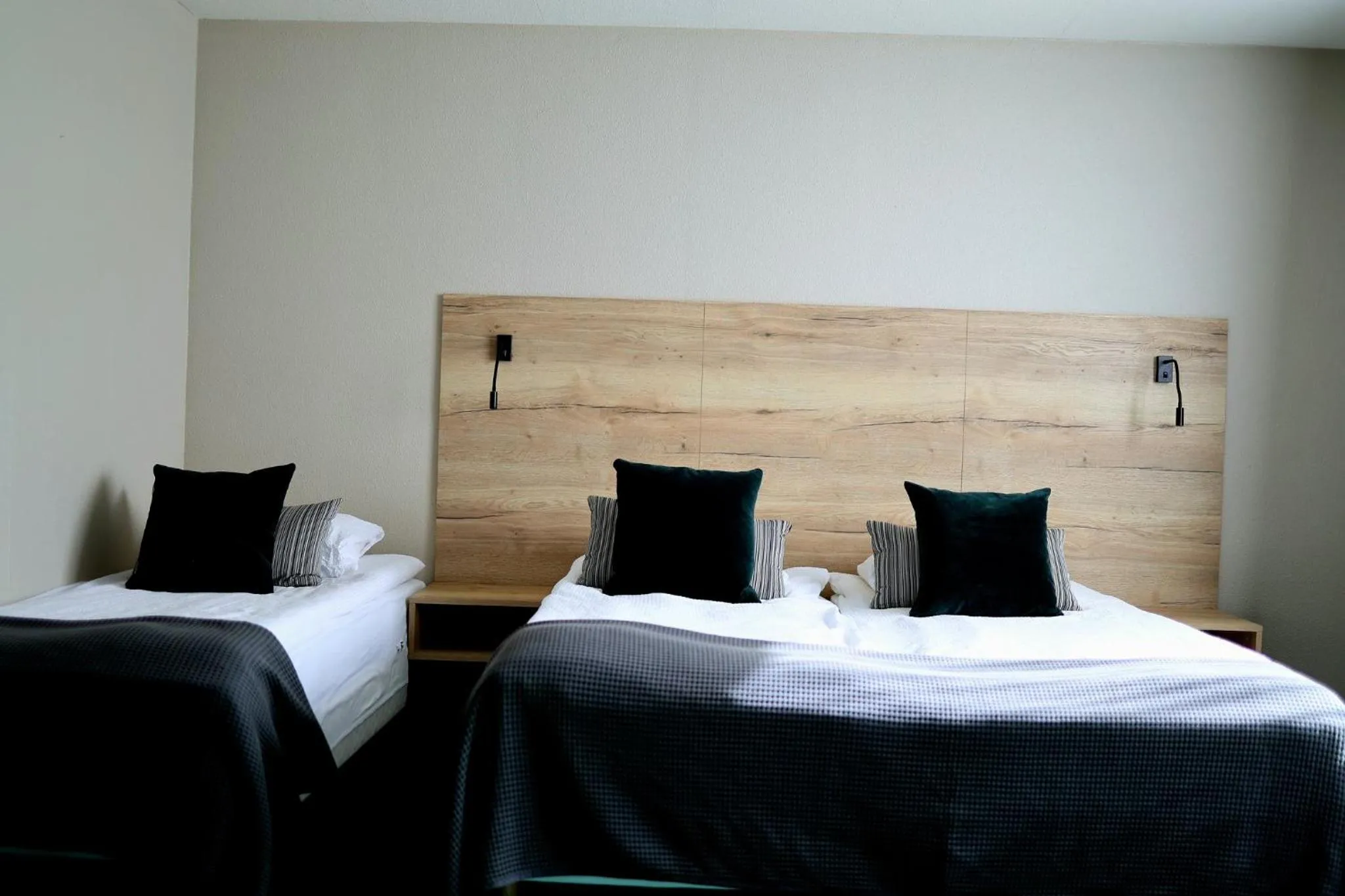 Bedroom, Bed in Hotel Hvolsvollur - Central South Iceland