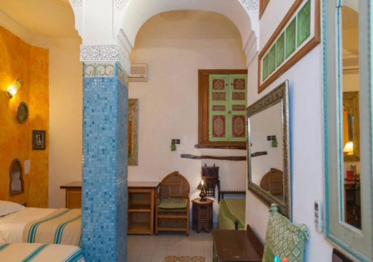 Photo of the whole room, Bed in Riad Maison Arabo-Andalouse