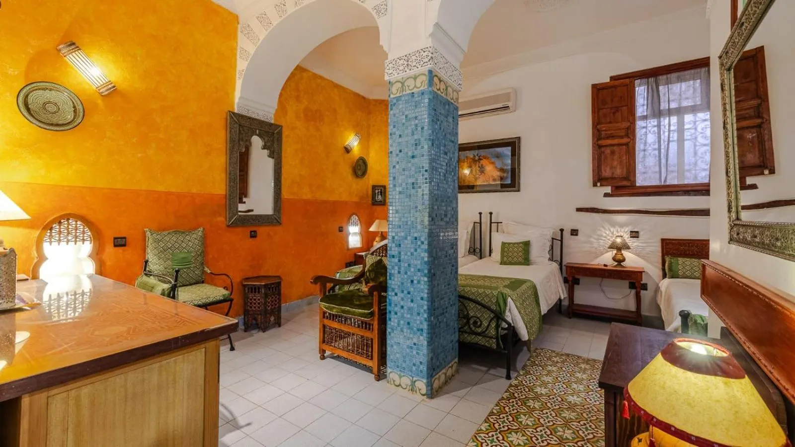 Photo of the whole room, Bed in Riad Maison Arabo-Andalouse