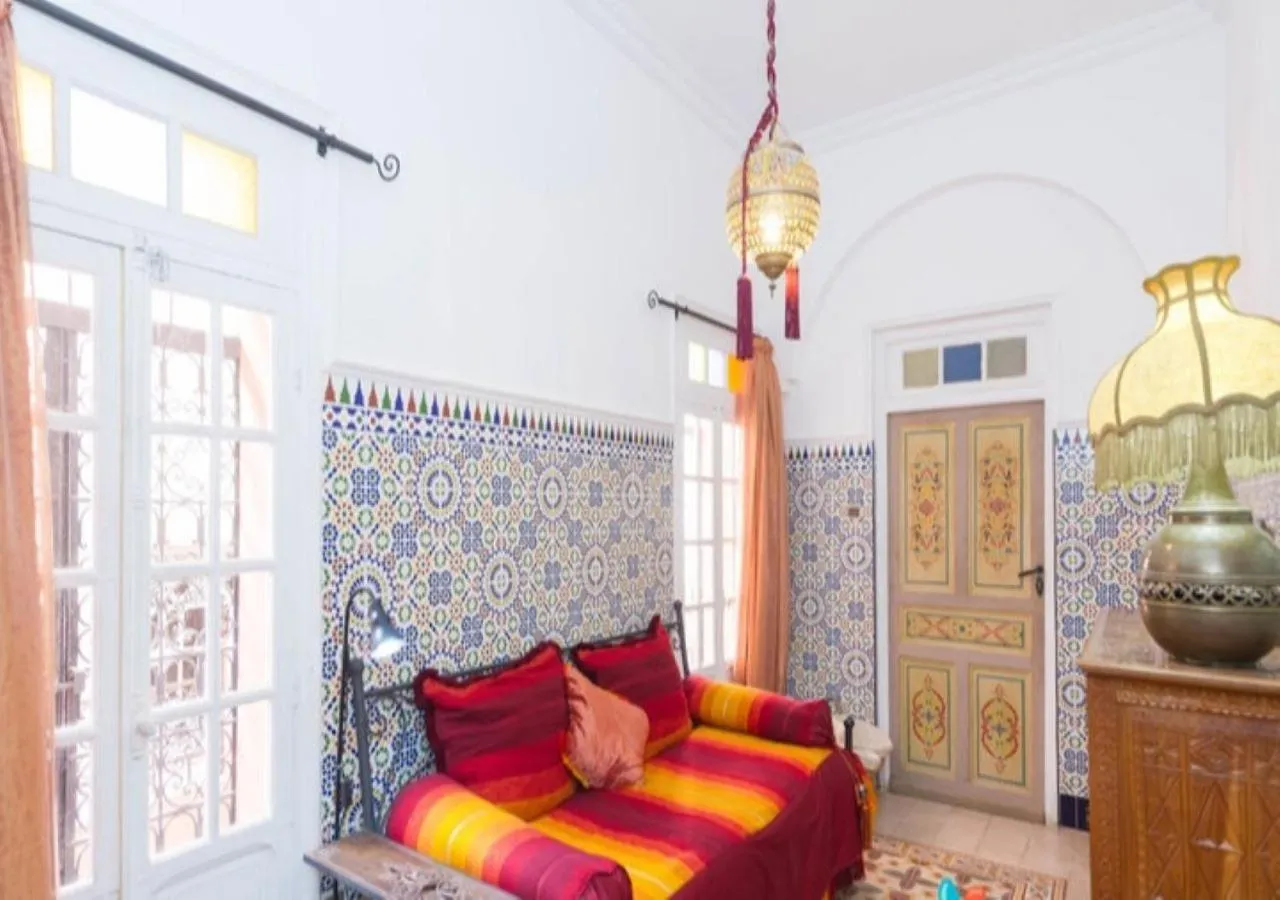 Photo of the whole room, Bed in Riad Maison Arabo-Andalouse