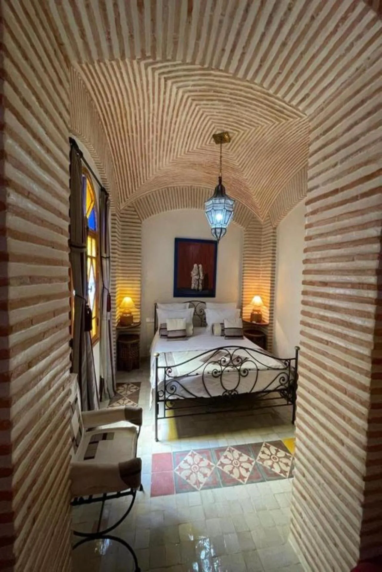 Photo of the whole room, Bed in Riad Maison Arabo-Andalouse