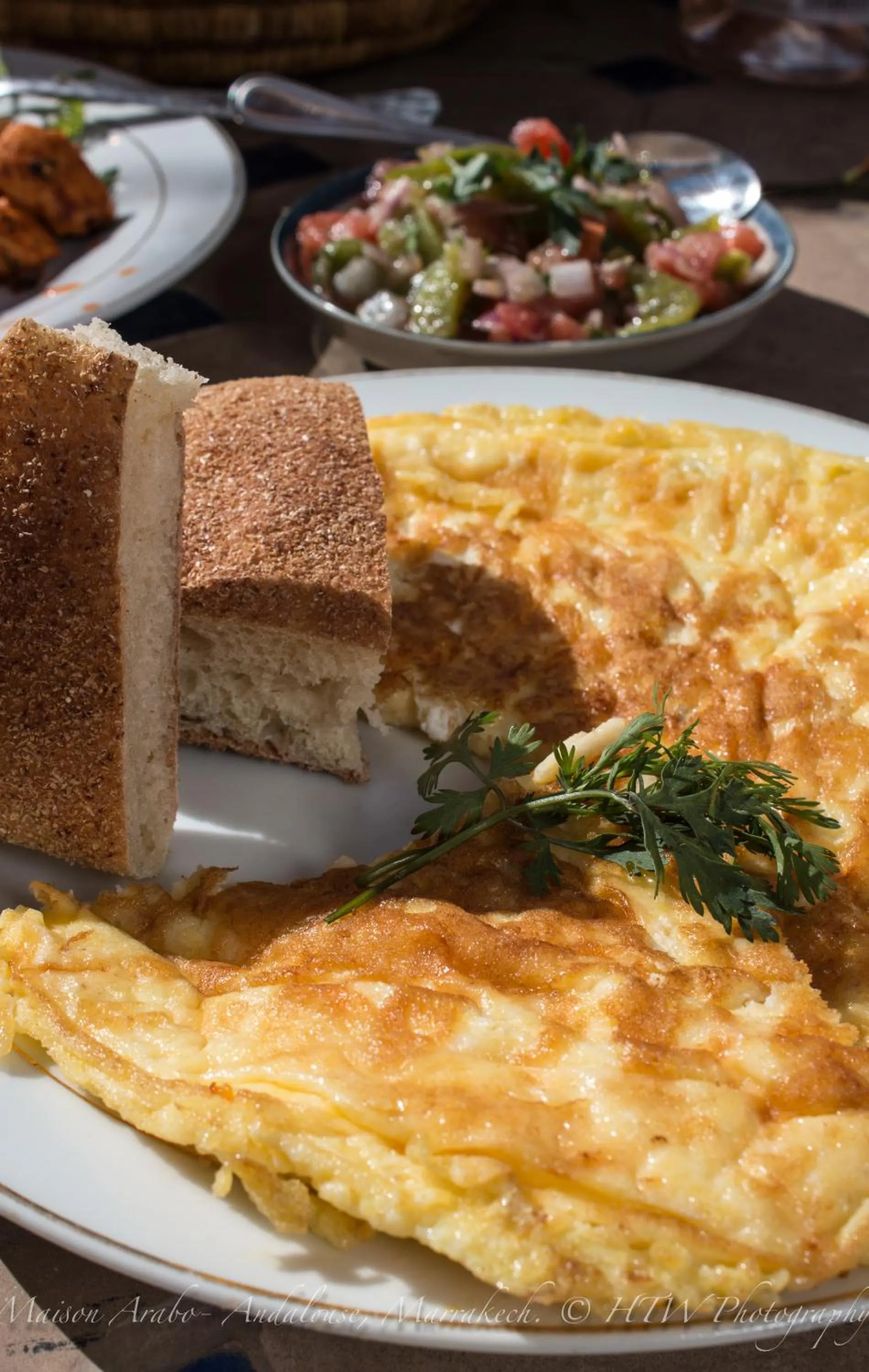 Food and drinks in Riad Maison Arabo-Andalouse