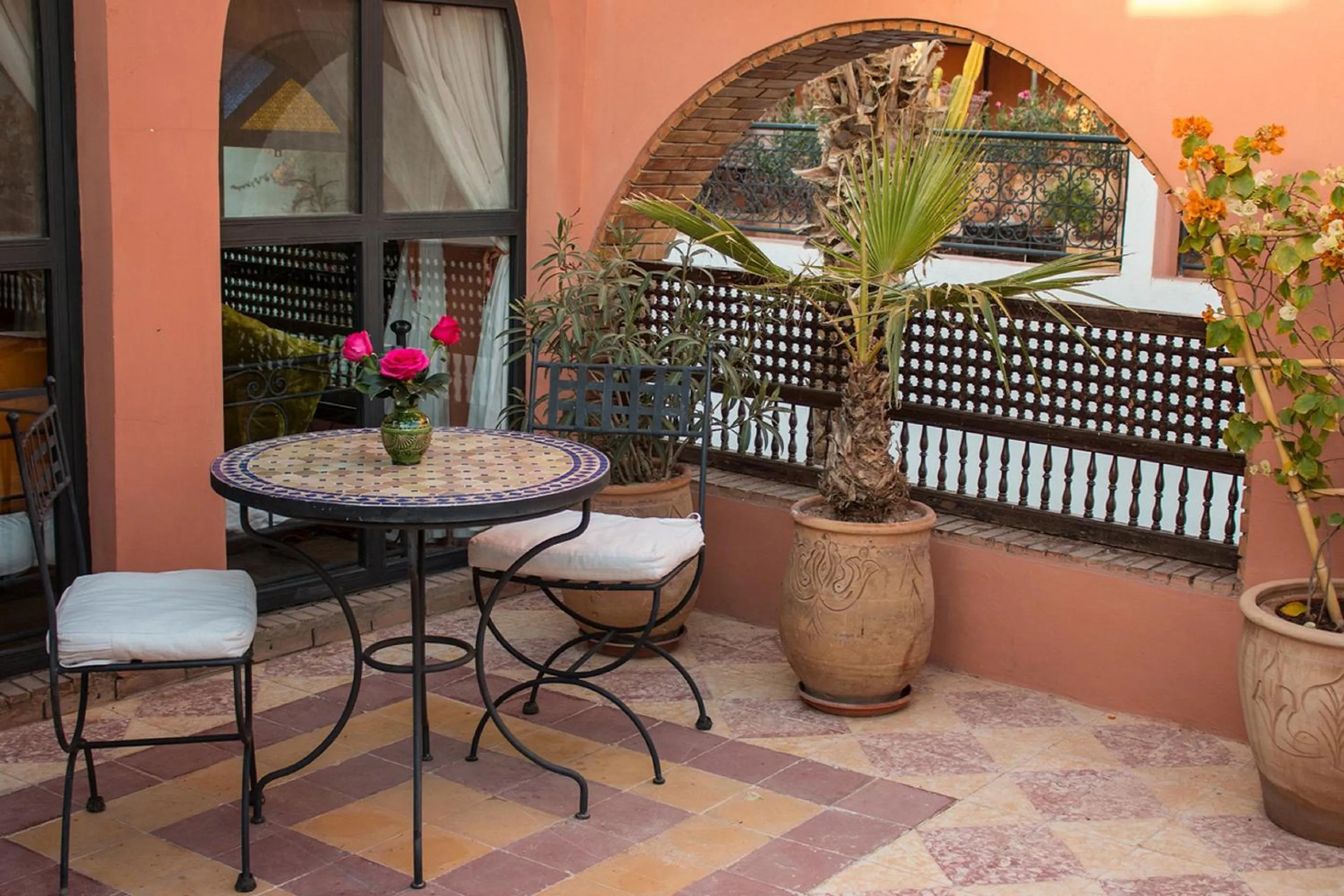 Balcony/Terrace in Riad Maison Arabo-Andalouse