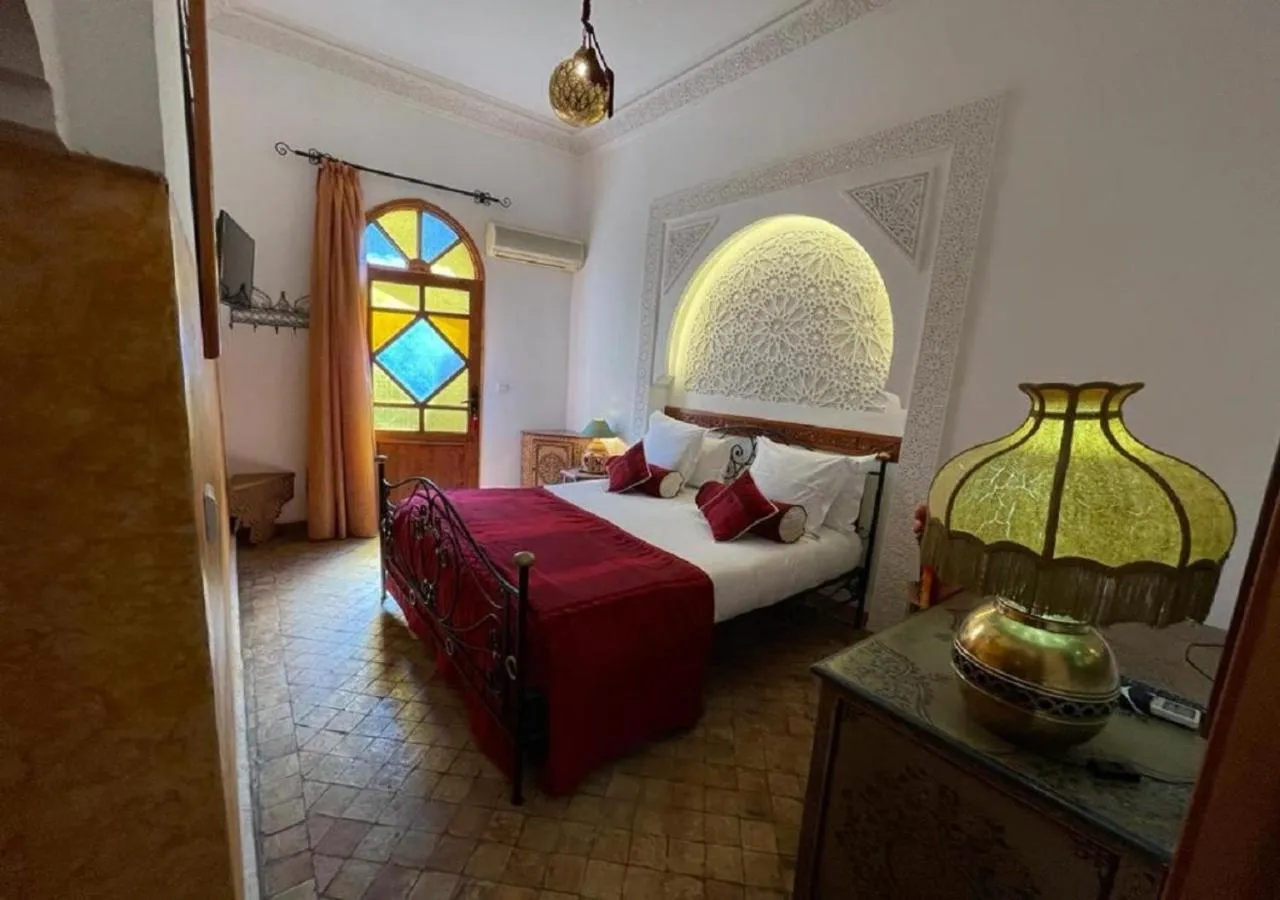 Photo of the whole room, Bed in Riad Maison Arabo-Andalouse