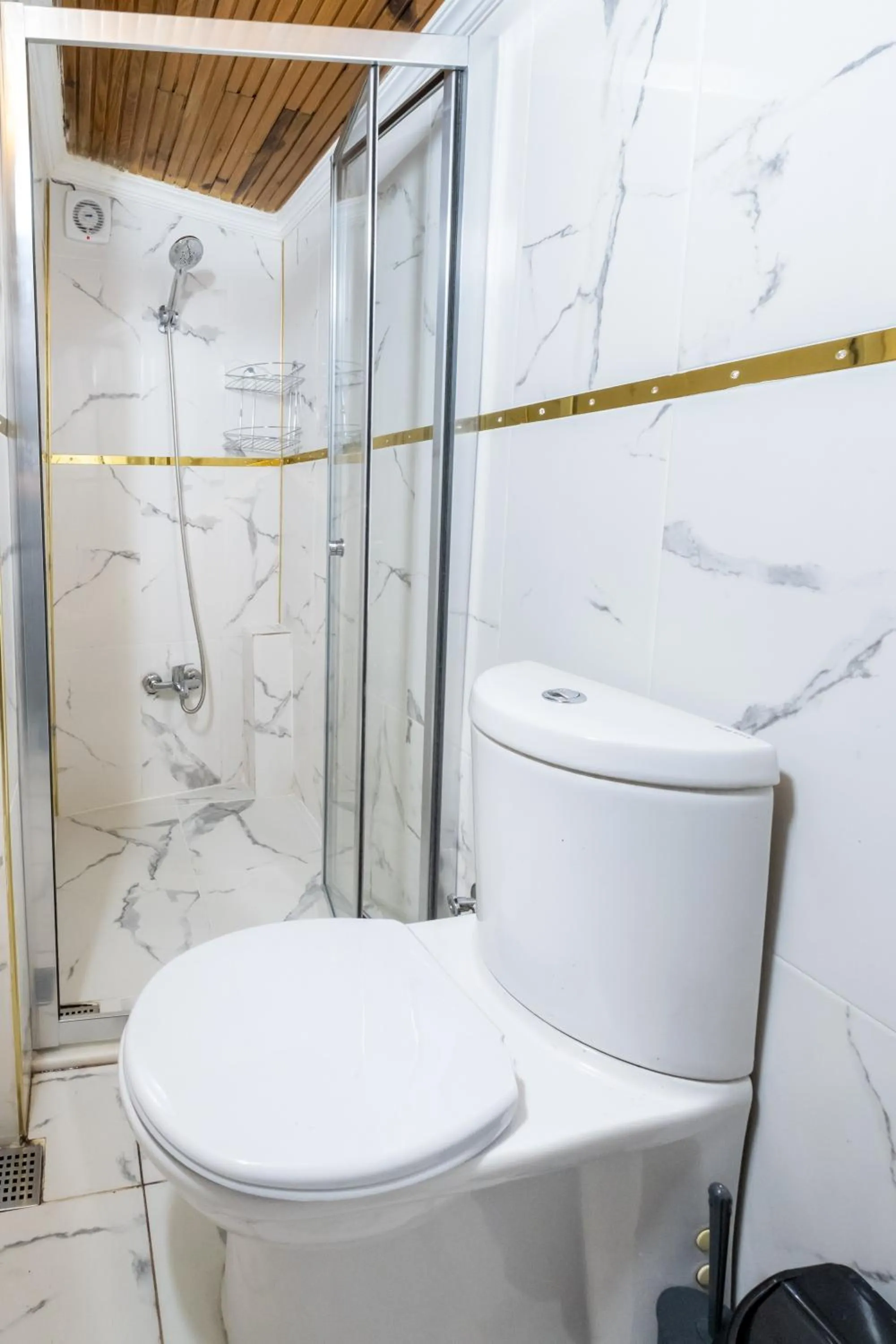 Shower in İSTANBLUE TAKSİM APART HOTEL