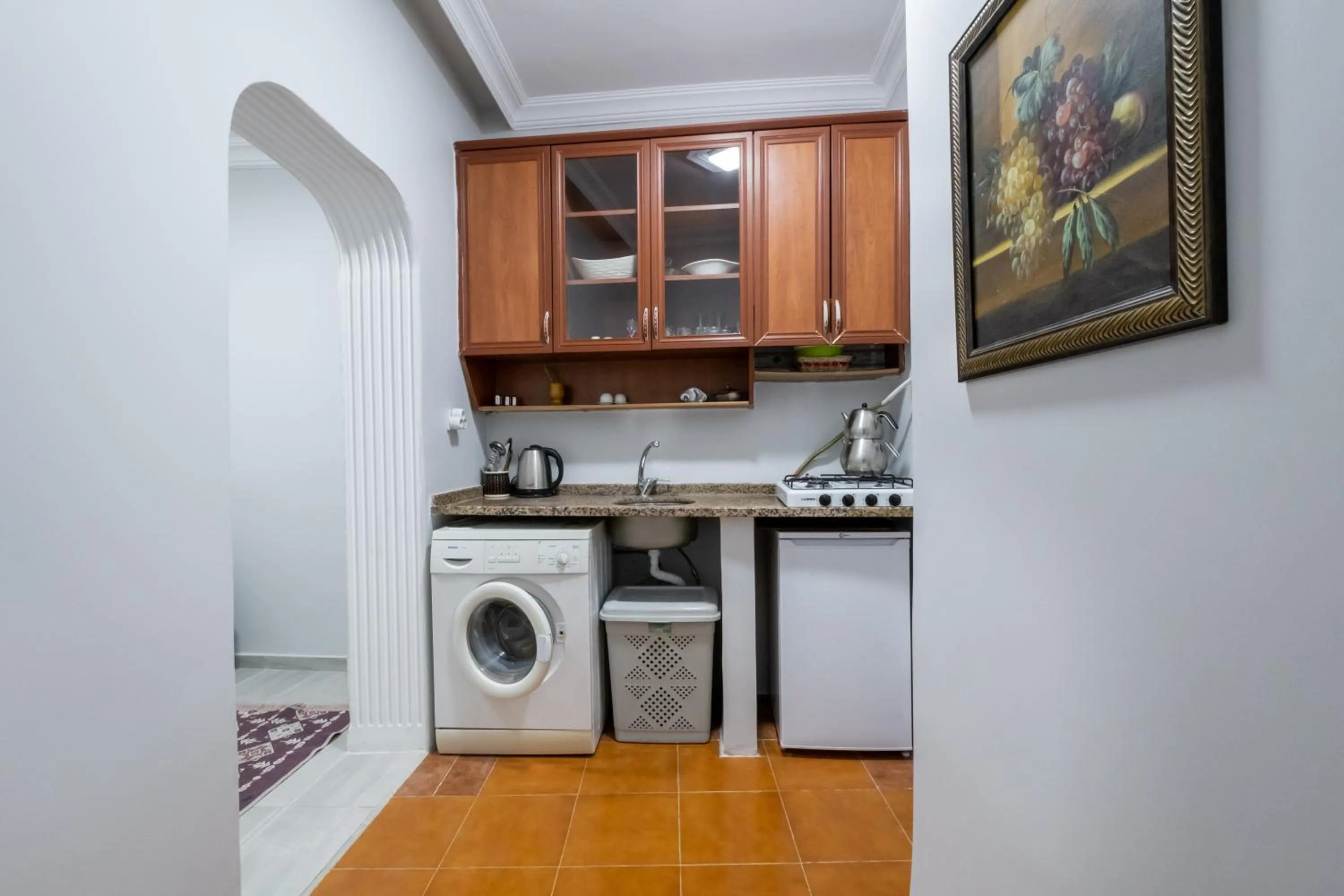 Kitchen or kitchenette in İSTANBLUE TAKSİM APART HOTEL