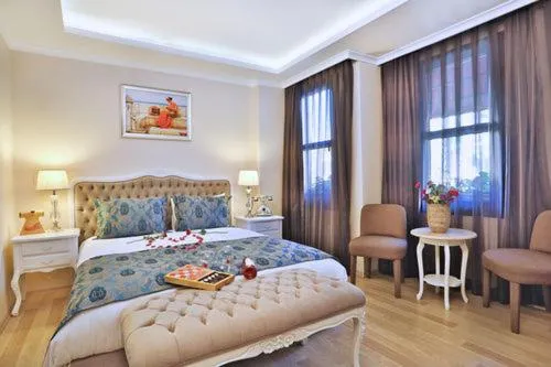 Bedroom, Bed in Hotel Bon Hagia Sophia