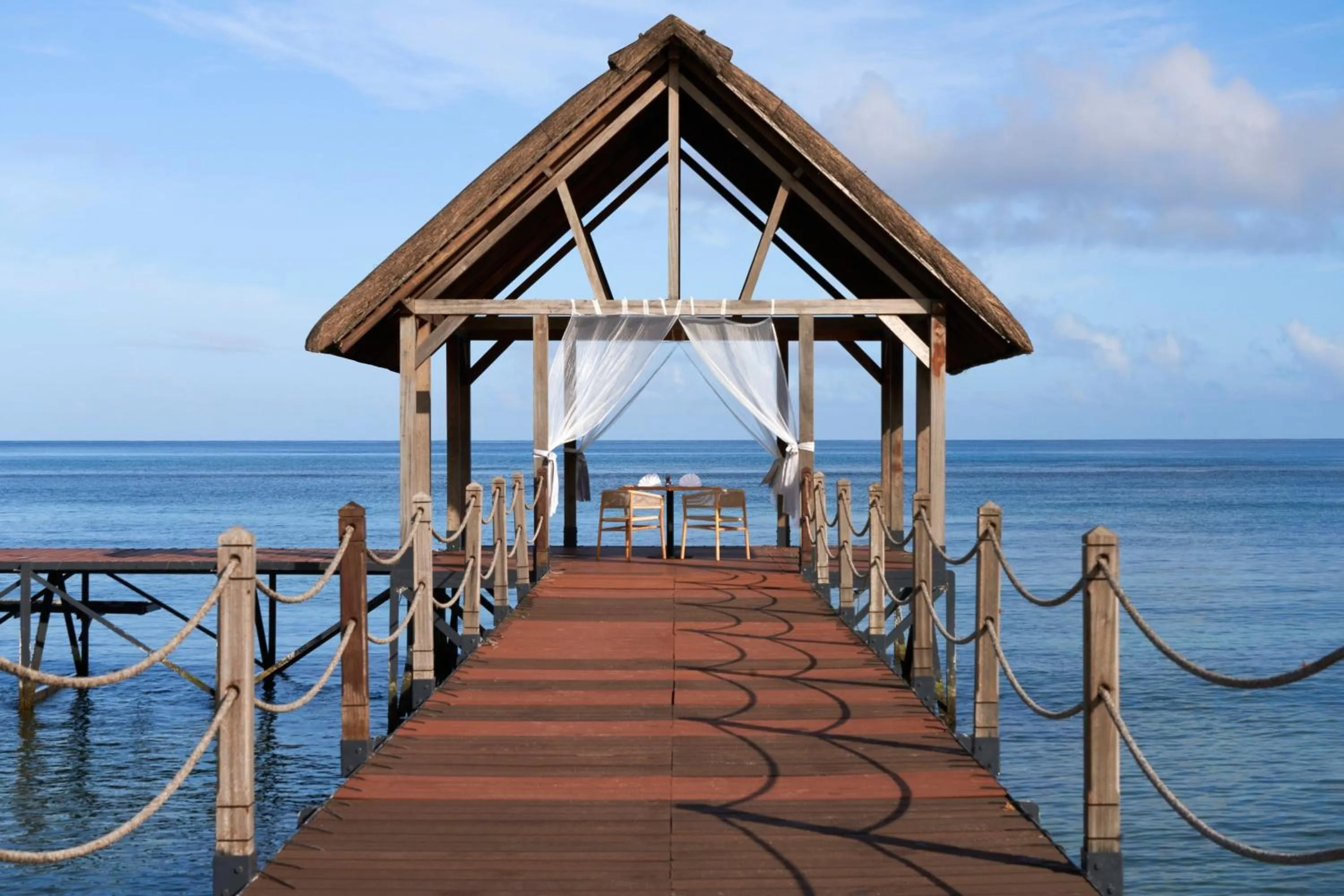 Breakfast in Le Meridien Ile Maurice