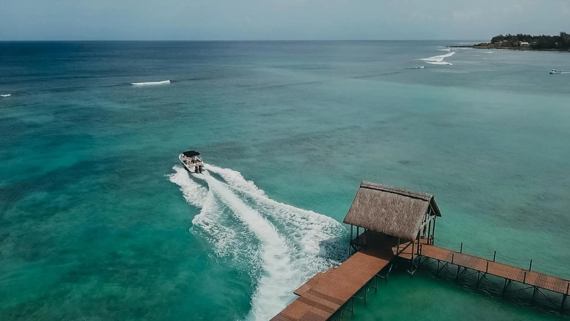Sea view in Le Meridien Ile Maurice