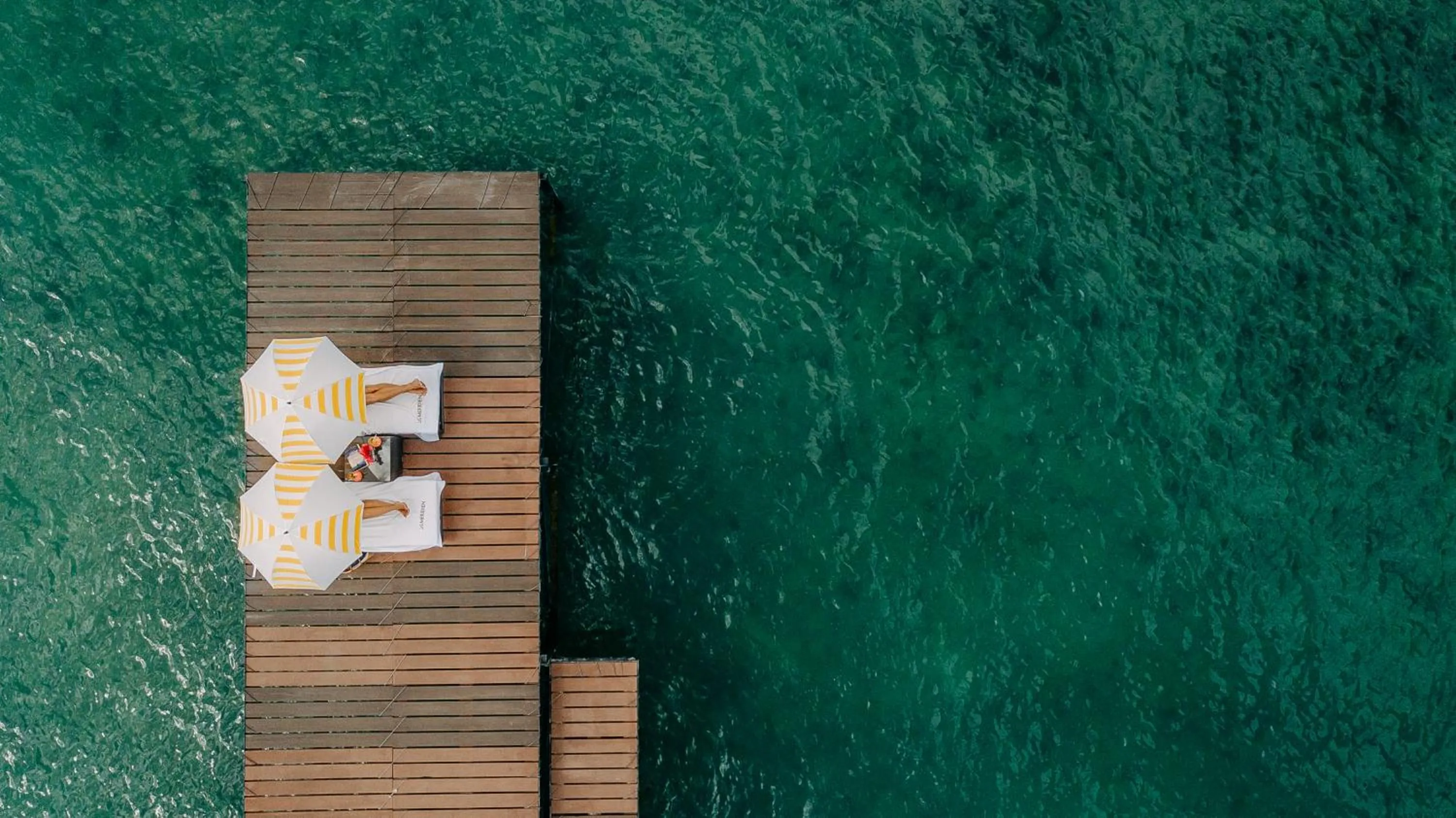 sunbed in Le Meridien Ile Maurice