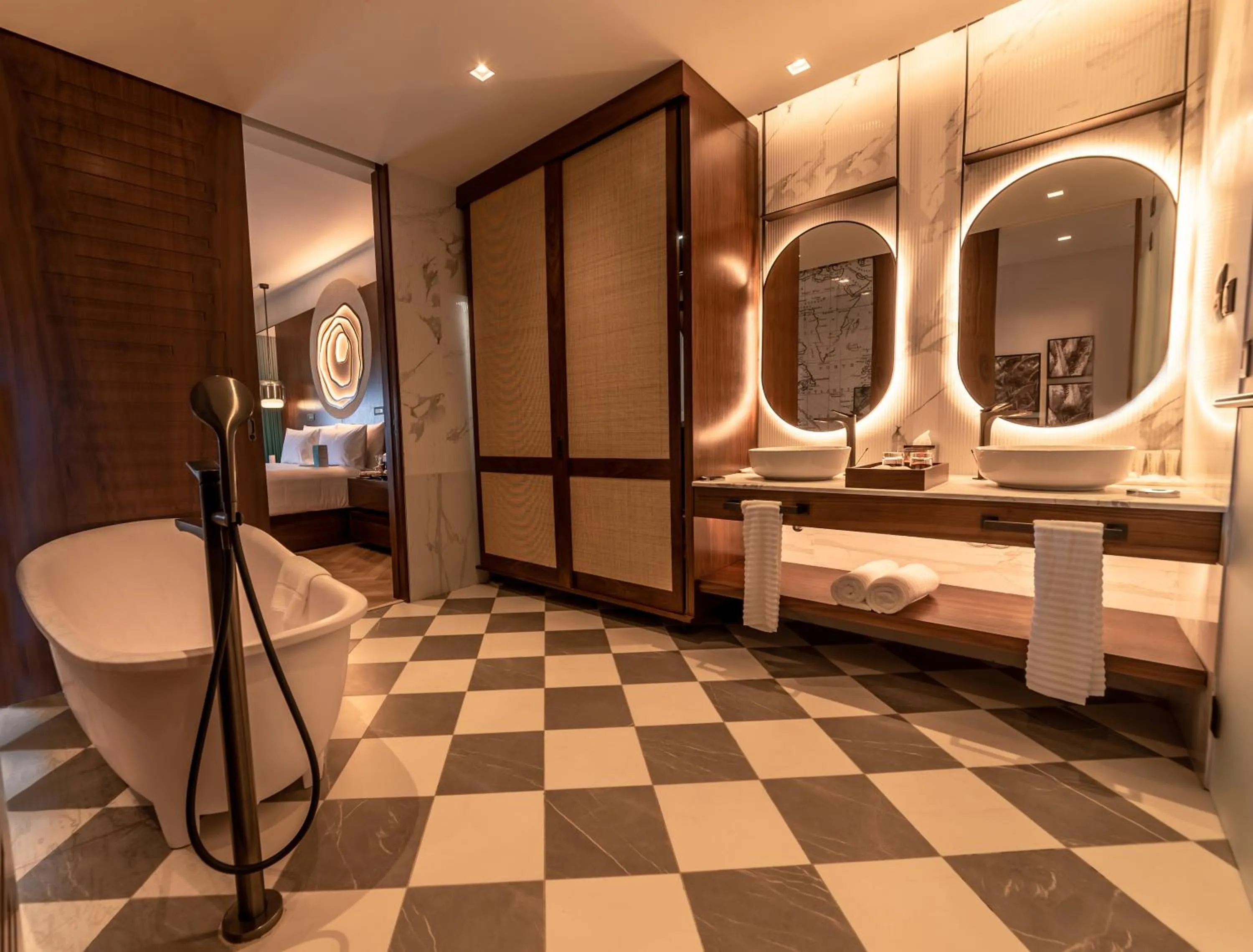 Bathroom in Le Meridien Ile Maurice