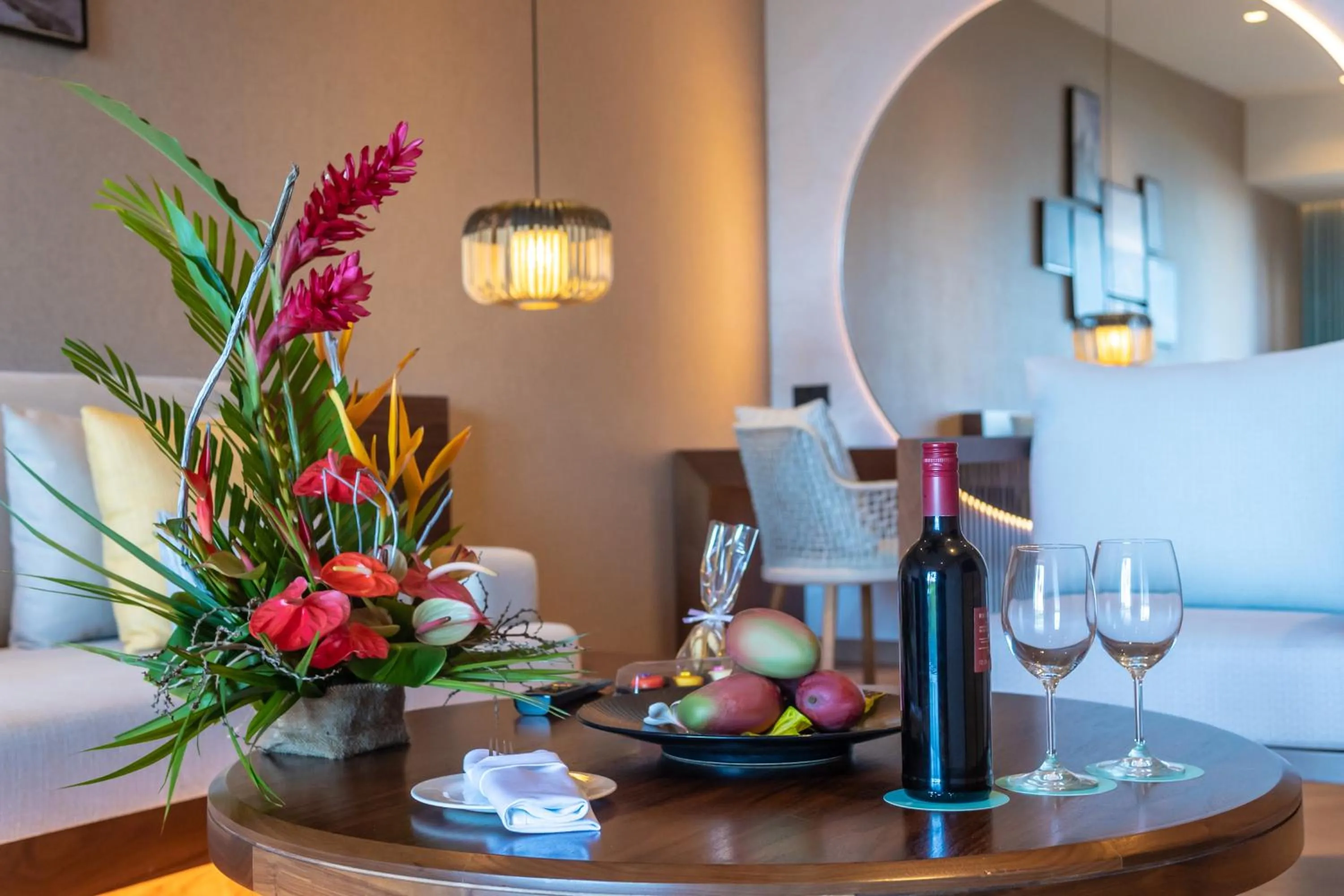 Bedroom in Le Meridien Ile Maurice