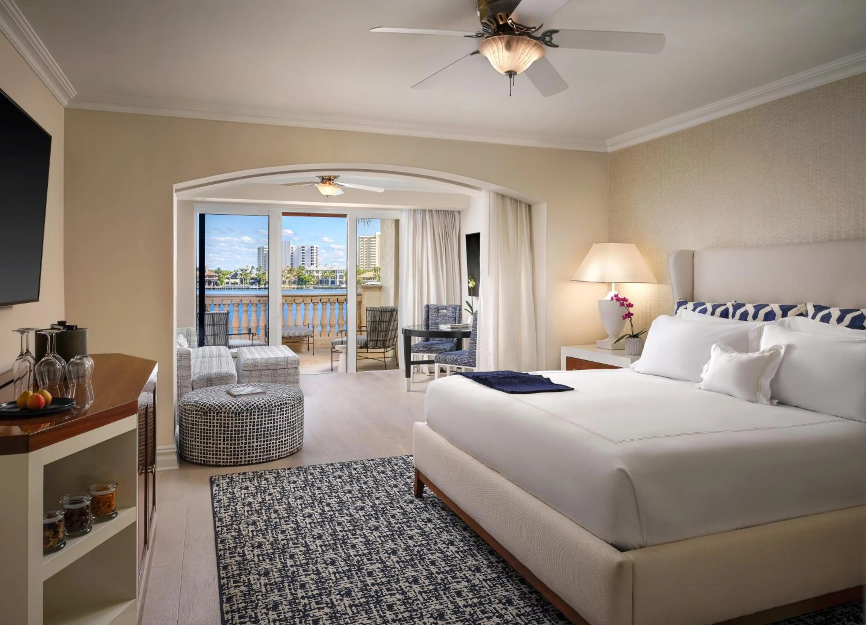 Bedroom, Bed in Yacht Club at The Boca Raton Adults-only