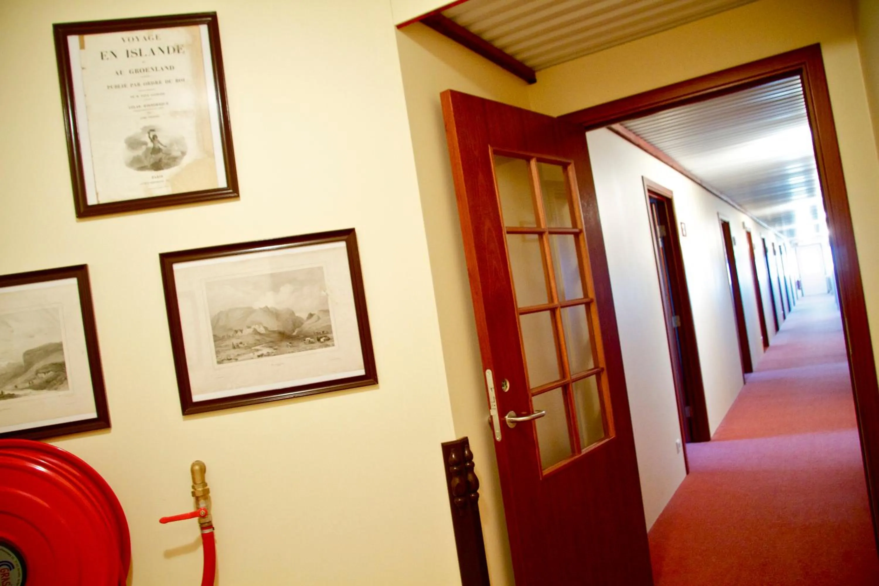 Decorative detail in Hotel Vogar