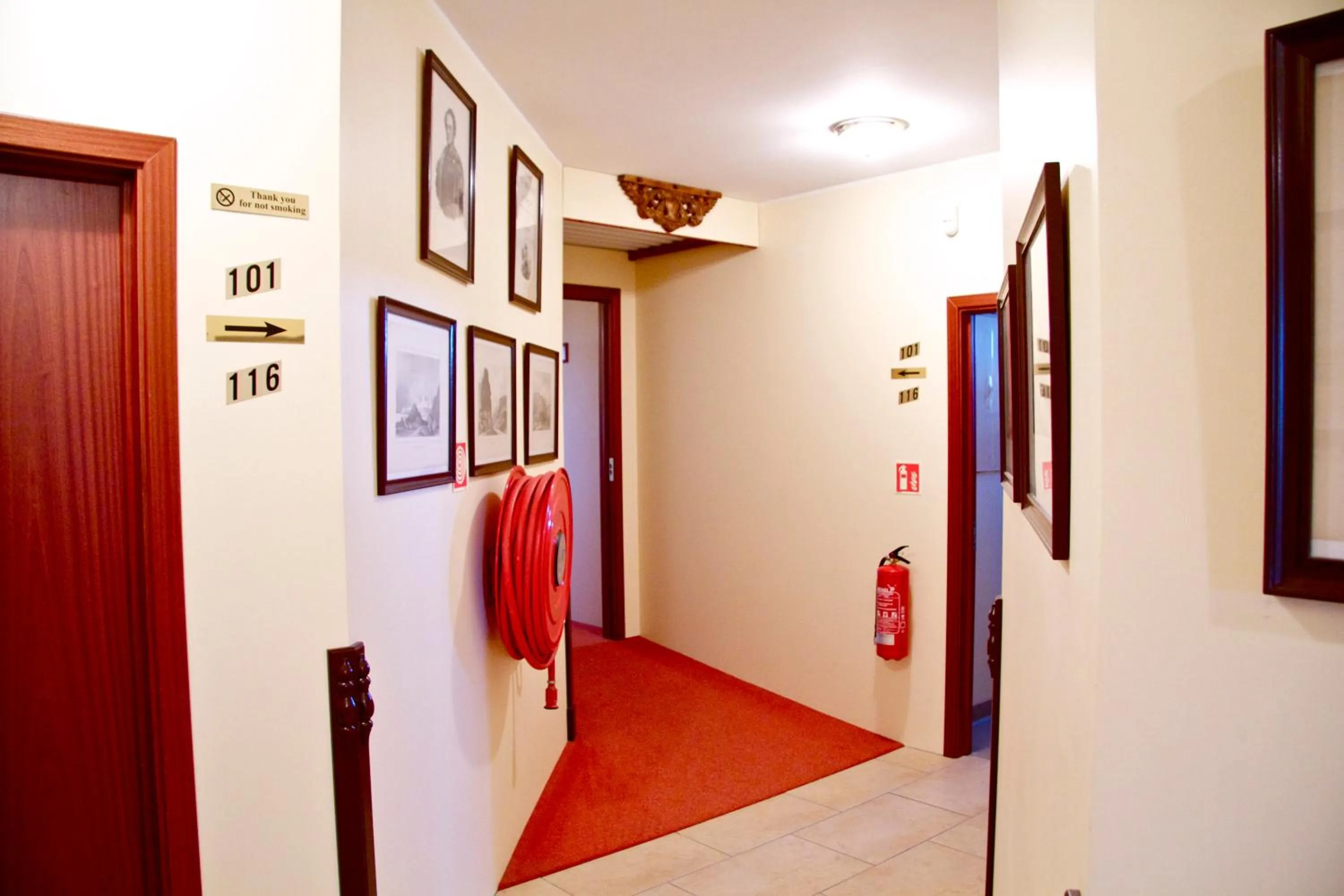 Decorative detail in Hotel Vogar