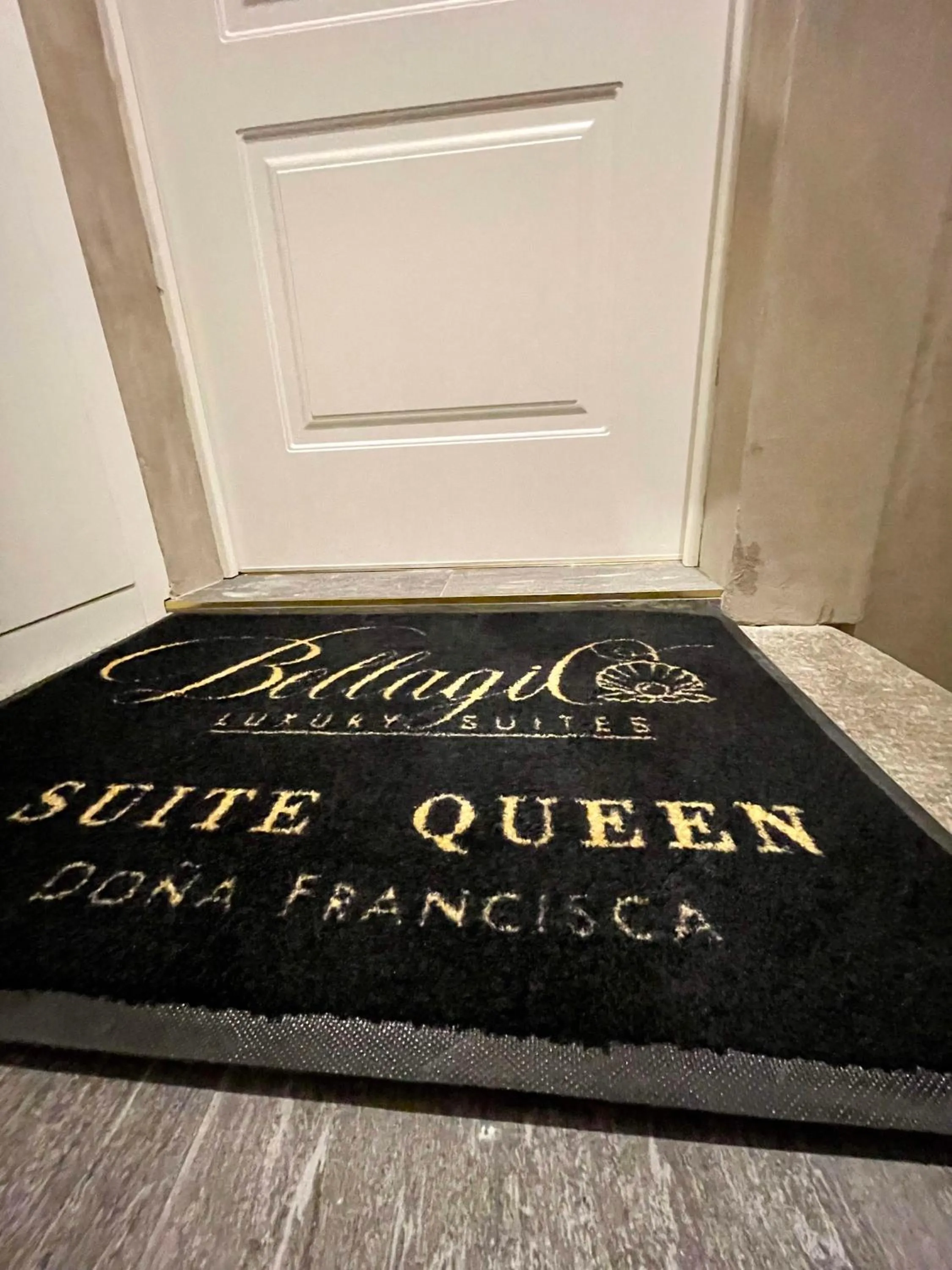 Property logo or sign in Bellagio Luxury Suites Apartments