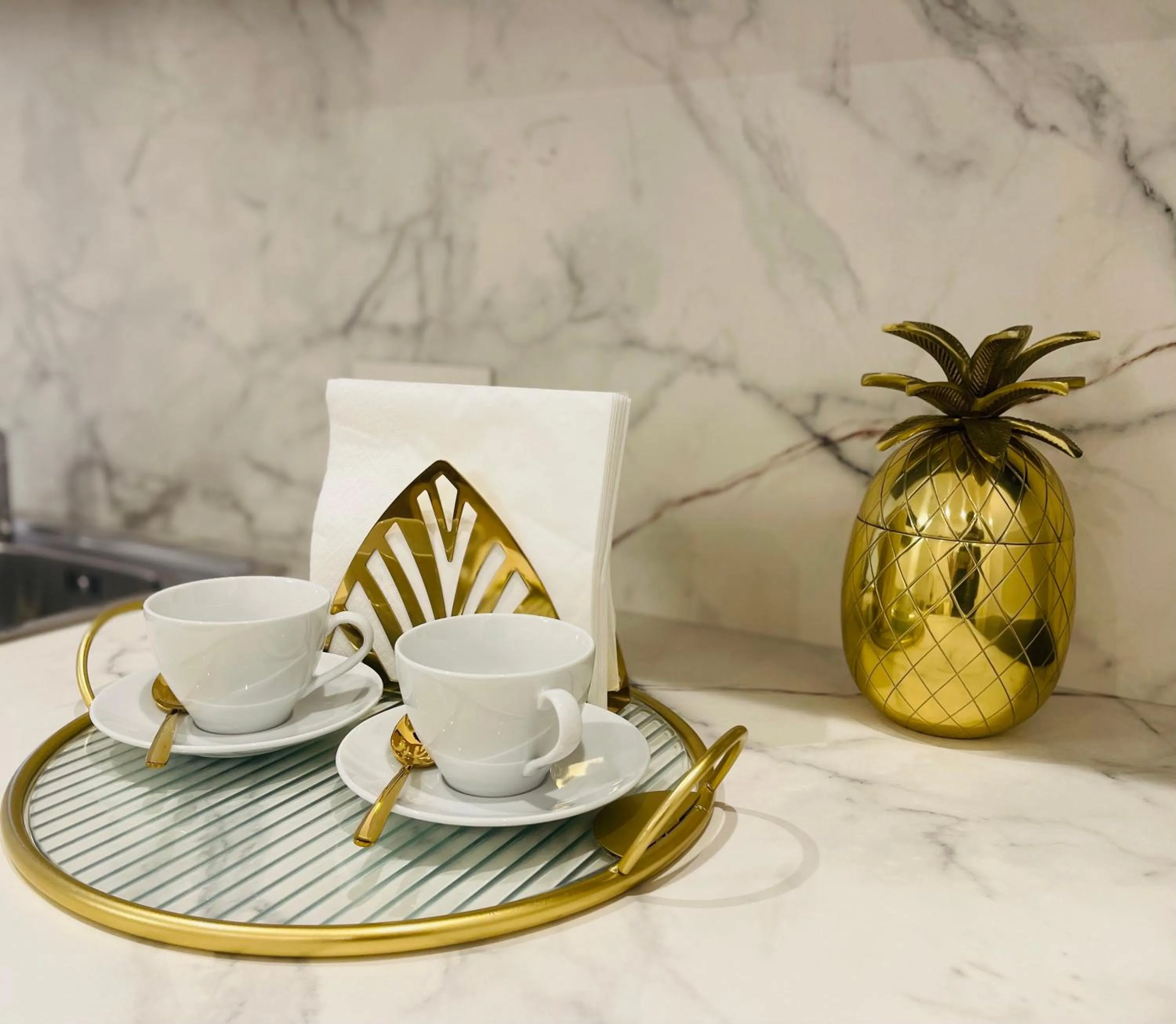 Coffee/tea facilities in Bellagio Luxury Suites Apartments