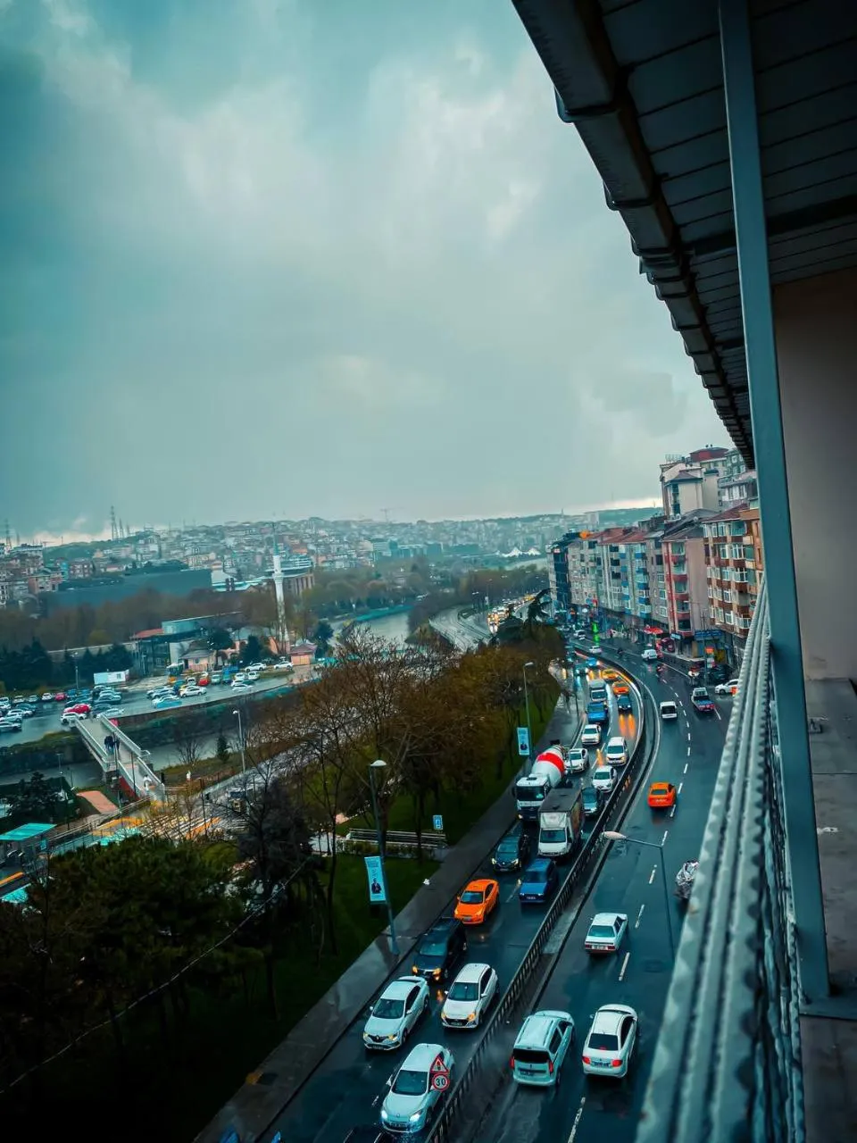 Balcony/Terrace in Eyüpsultan ABS Suites