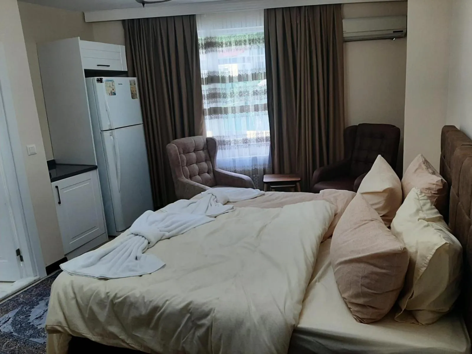 Bed in Eyüpsultan ABS Suites