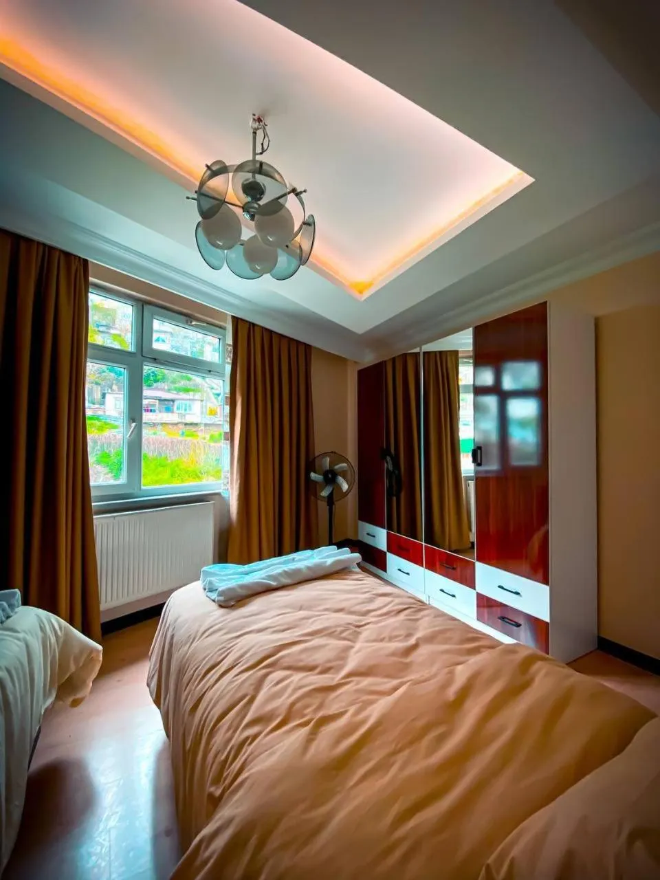 Bedroom, Bed in Eyüpsultan ABS Suites