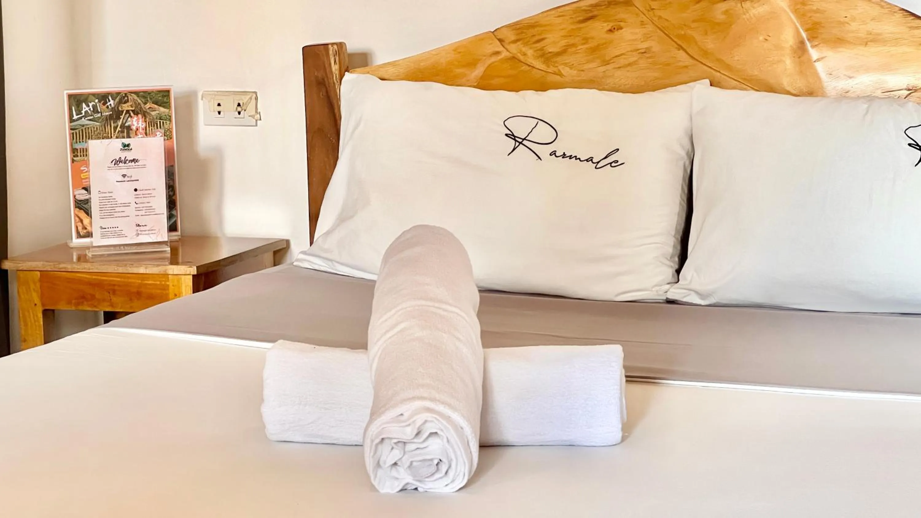 Bed in AA Jungle Guesthouse