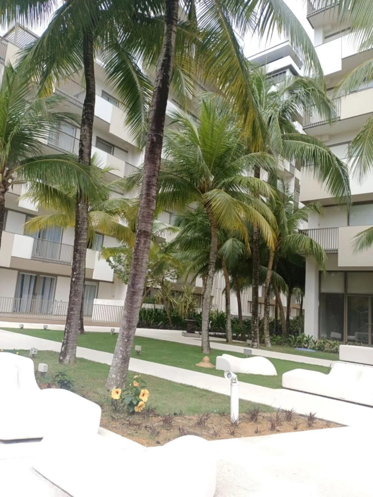 Garden view in By The Sea Batu Ferringhi