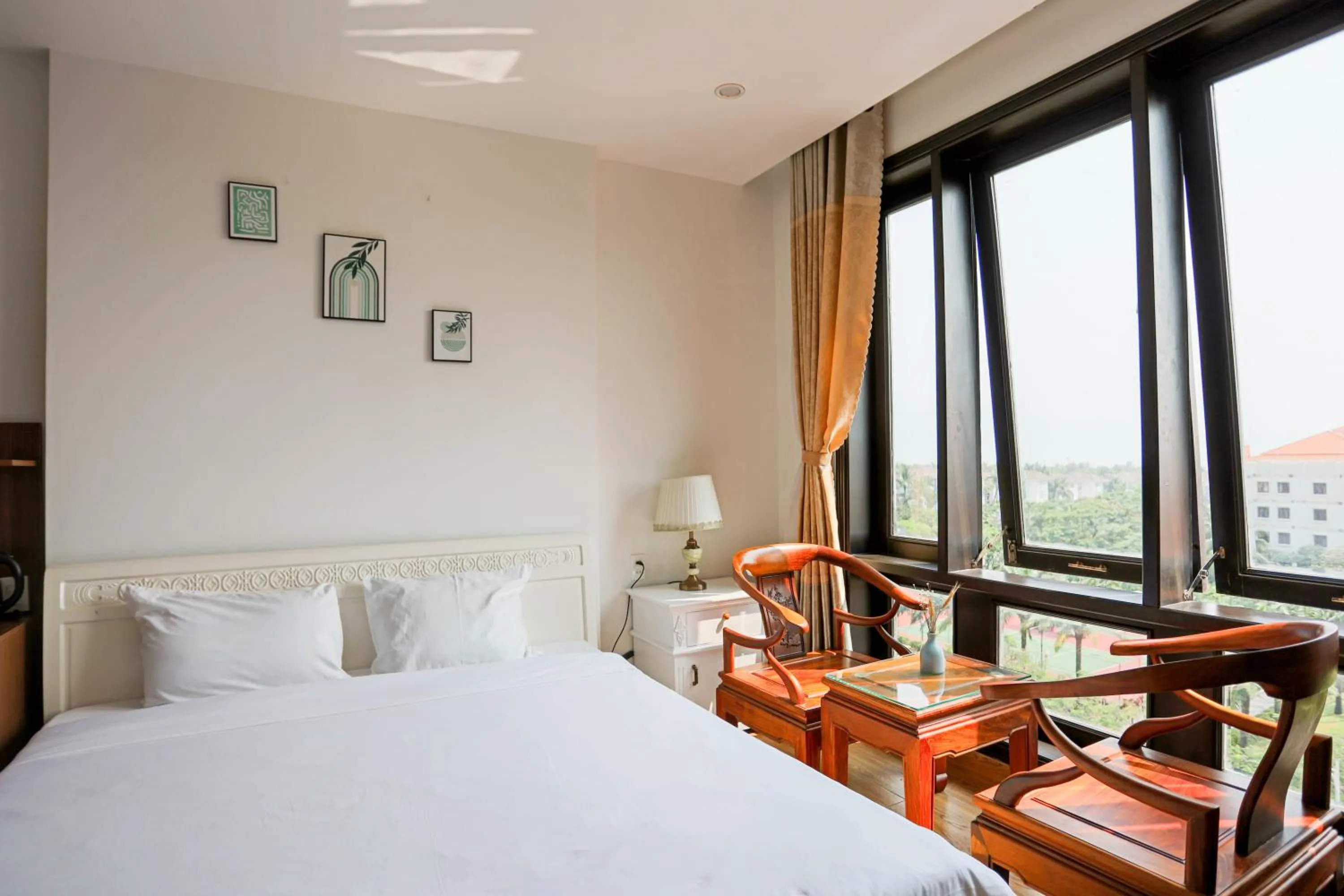 Bed in SeaColor Beachstay Danang Hotel by Haviland