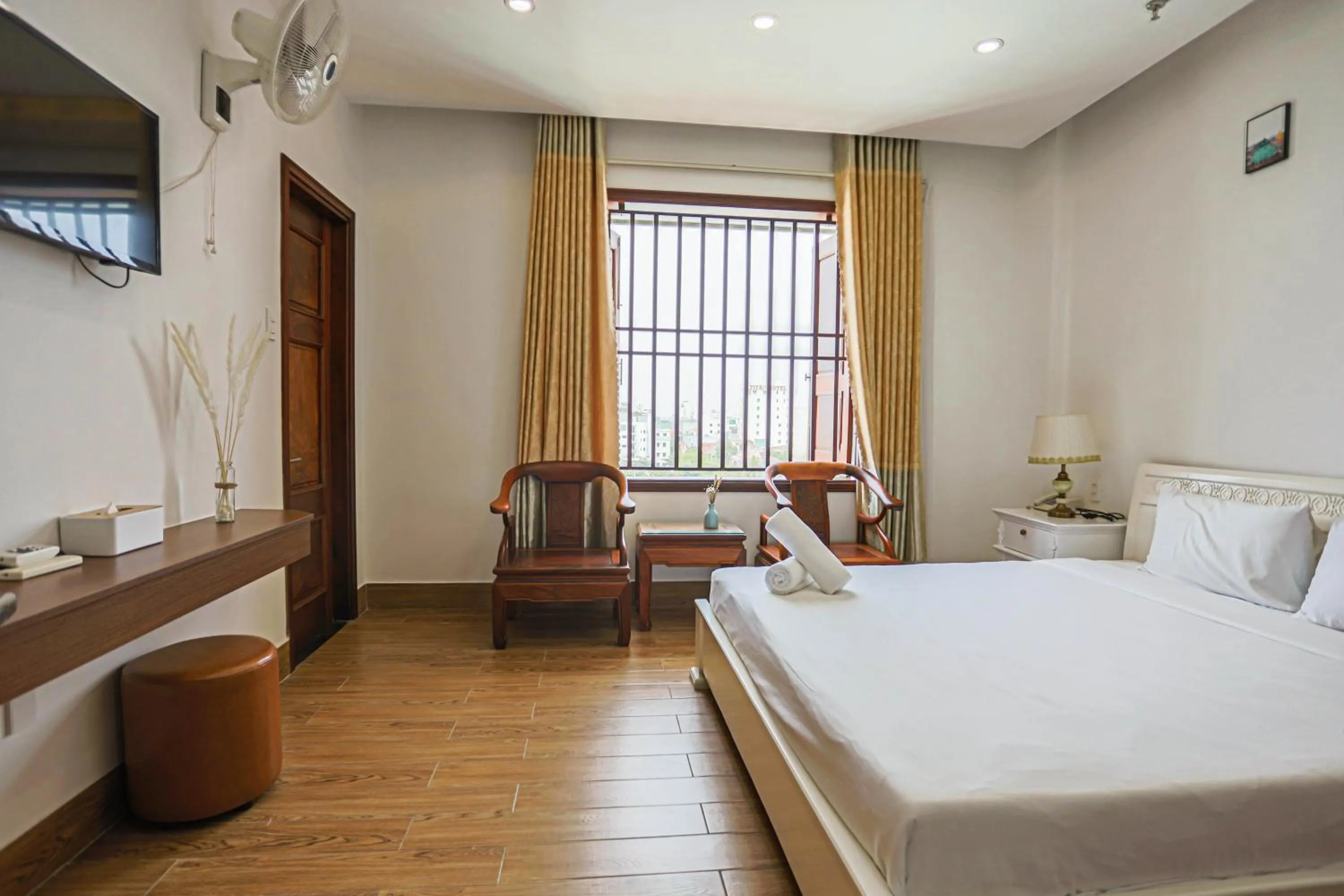 Bed in SeaColor Beachstay Danang Hotel by Haviland