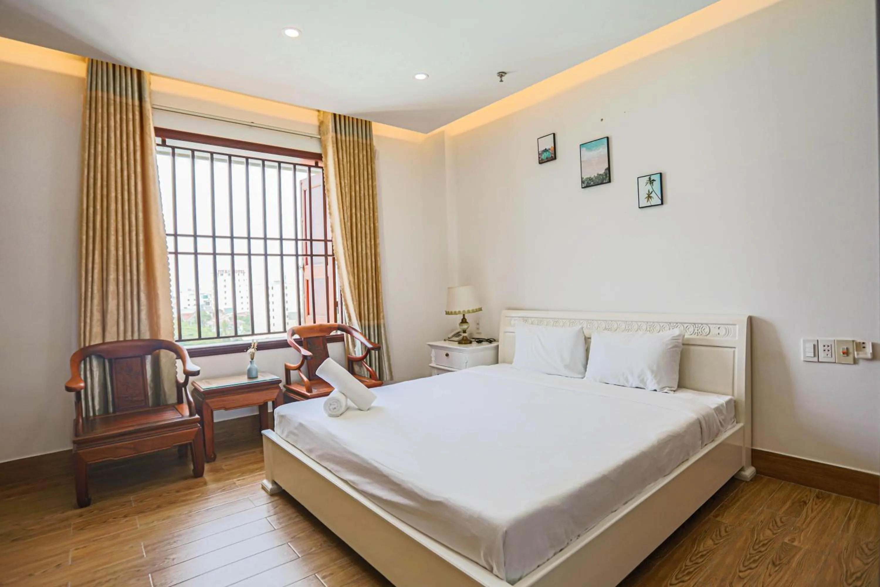 Bed in SeaColor Beachstay Danang Hotel by Haviland
